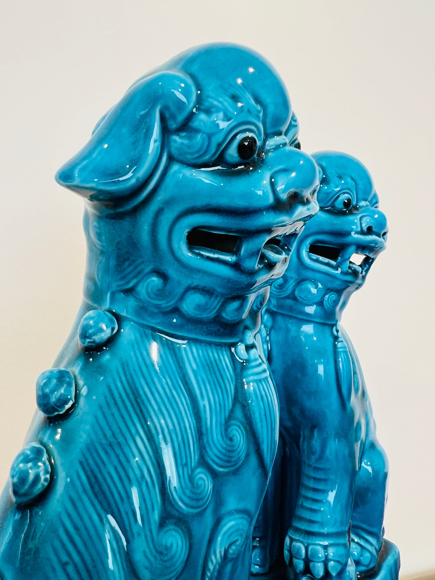 Turquoise Foo Dogs