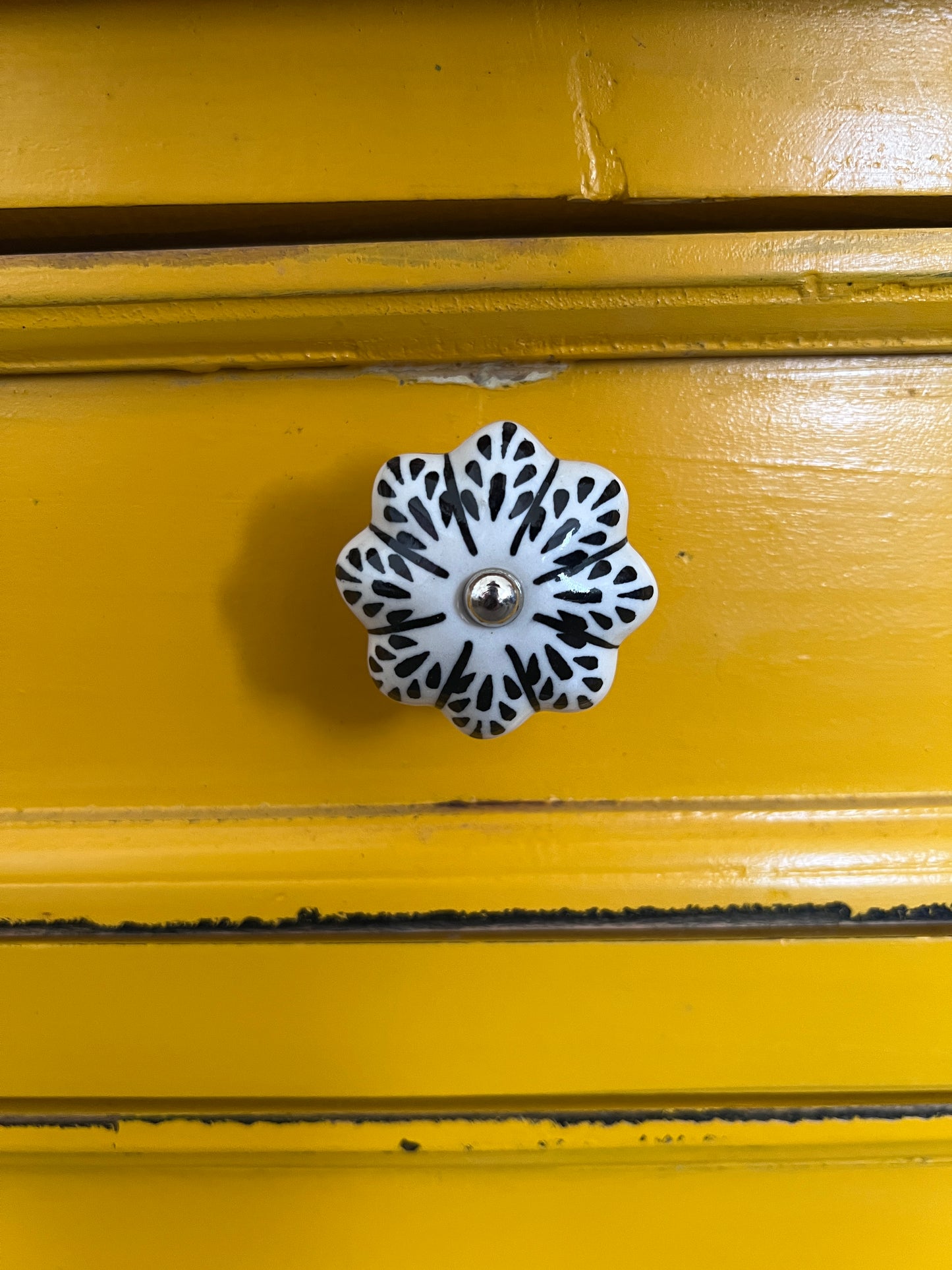 Gorgeous Yellow Wooden Drawers
