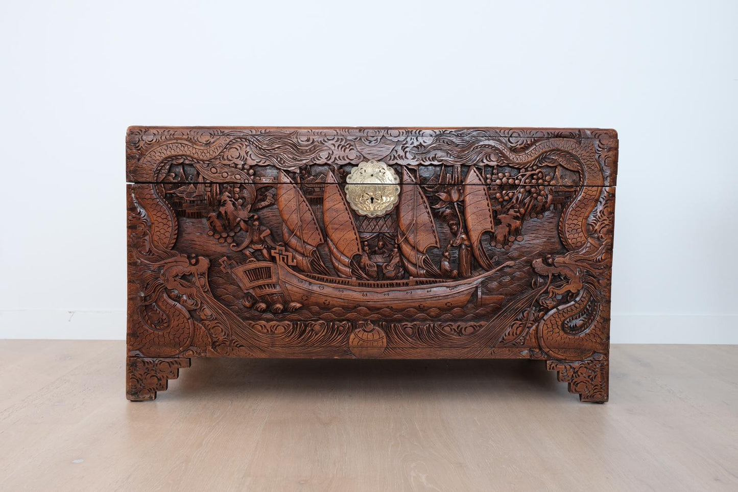 Beautiful Camphor Wood Chest