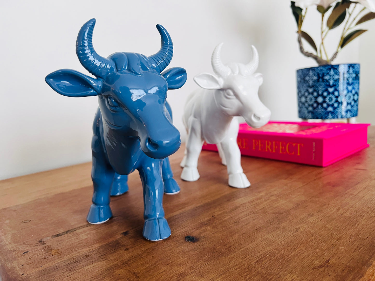 Funky Set of Decorative Bulls