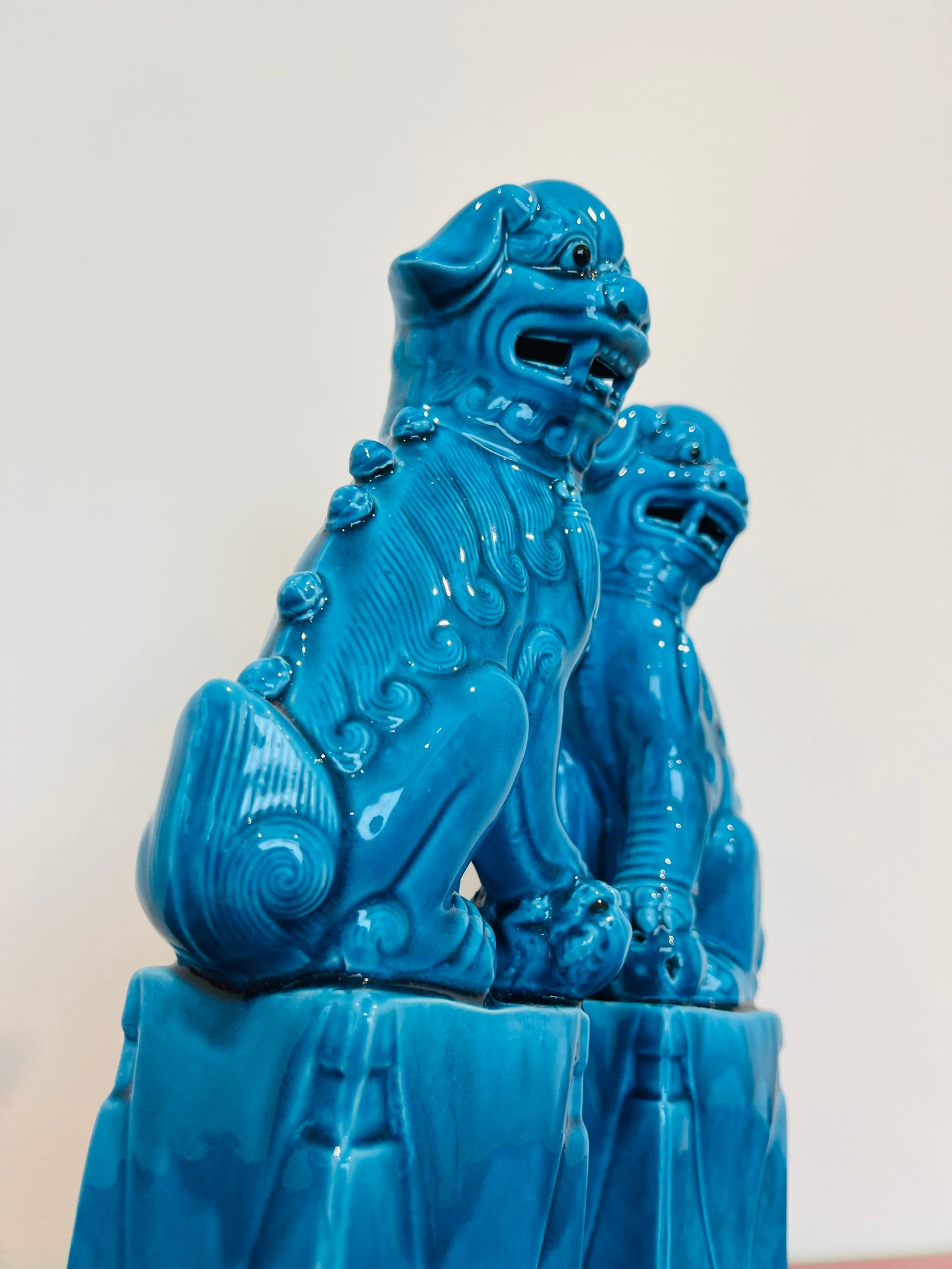 Turquoise Foo Dogs