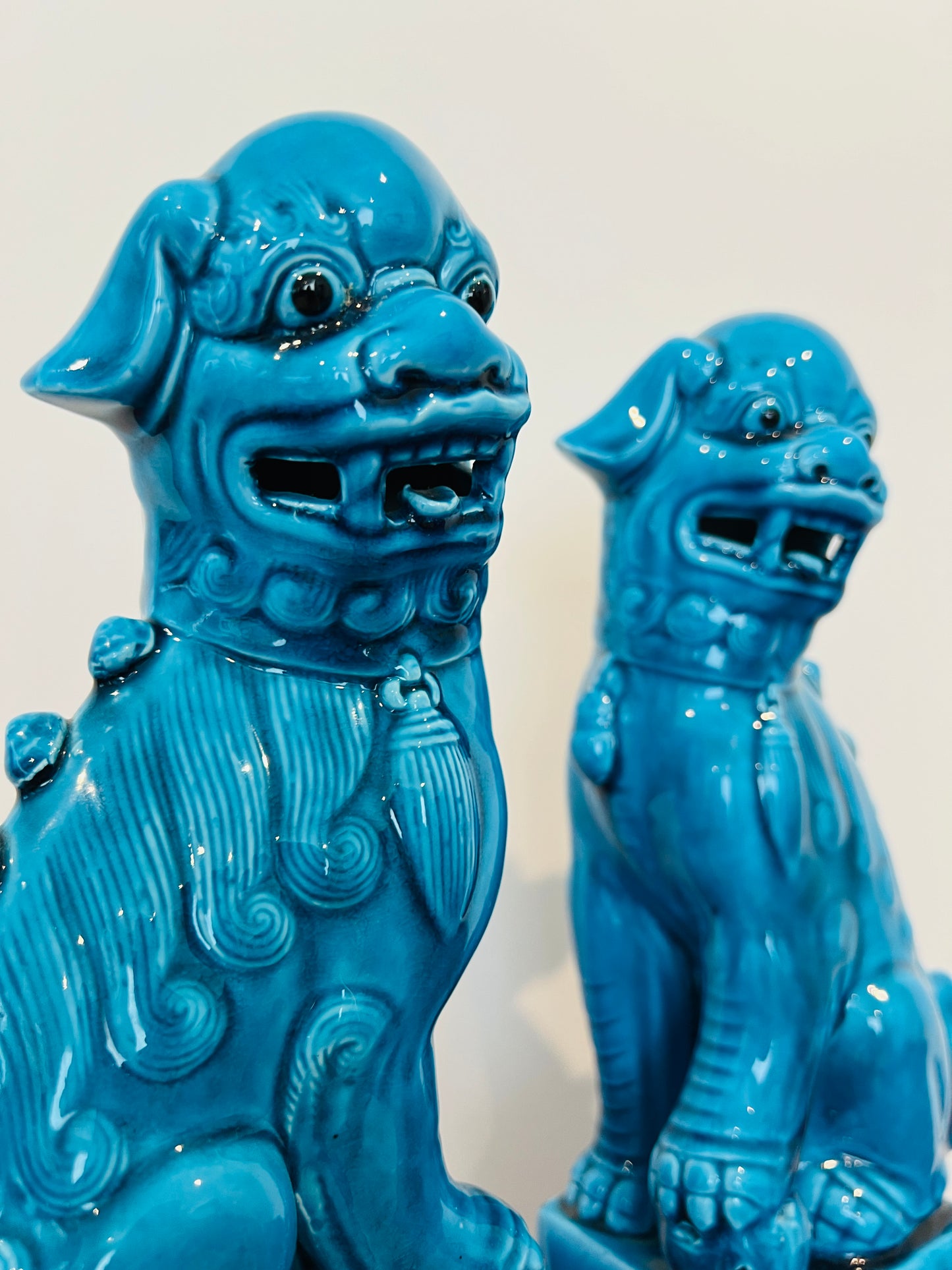 Turquoise Foo Dogs