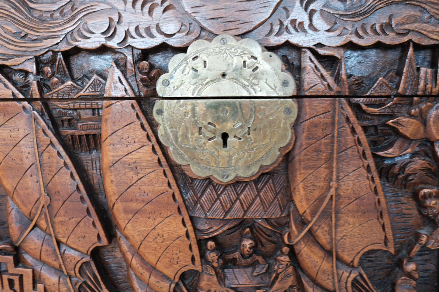 Beautiful Camphor Wood Chest