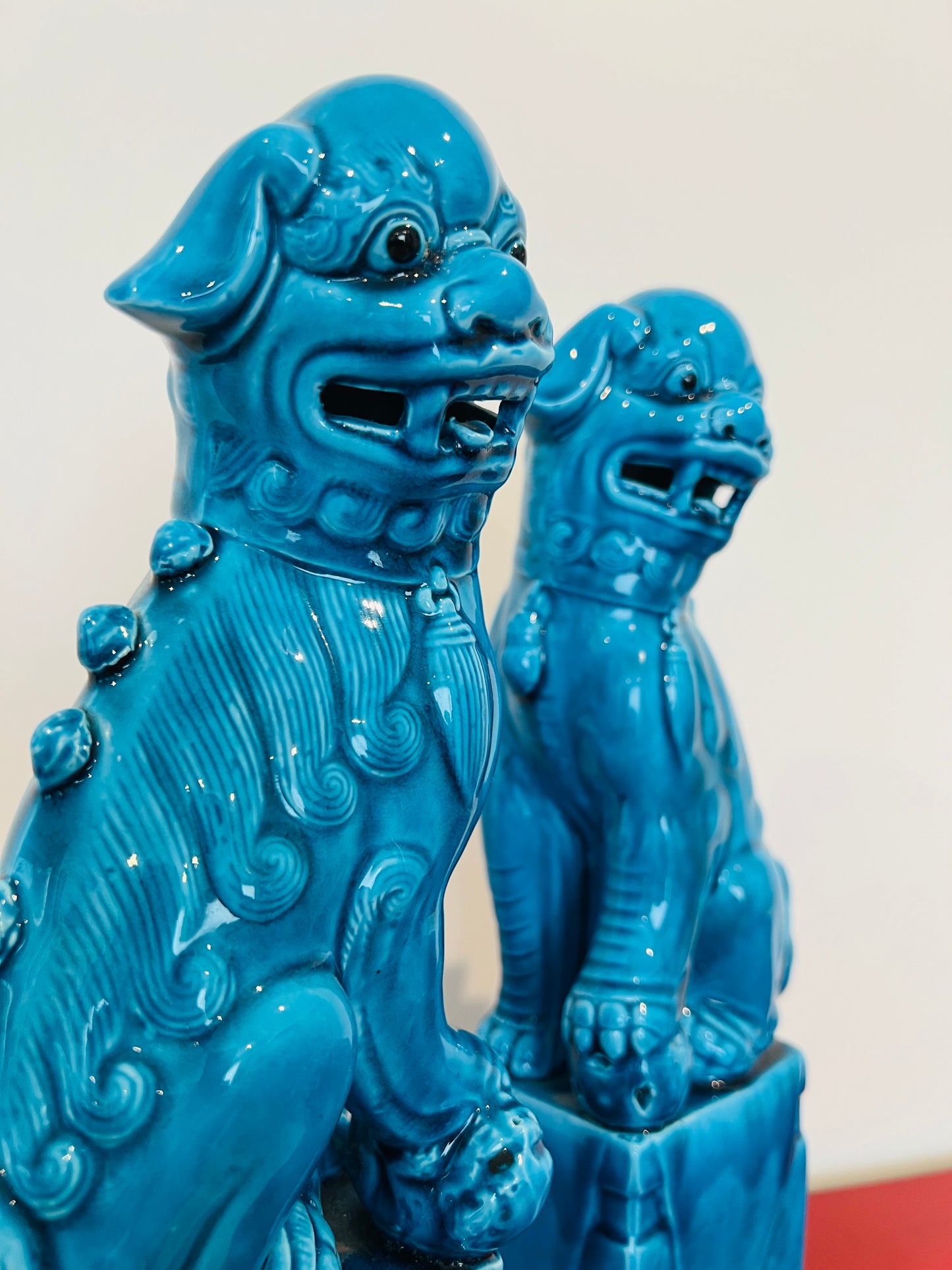 Turquoise Foo Dogs