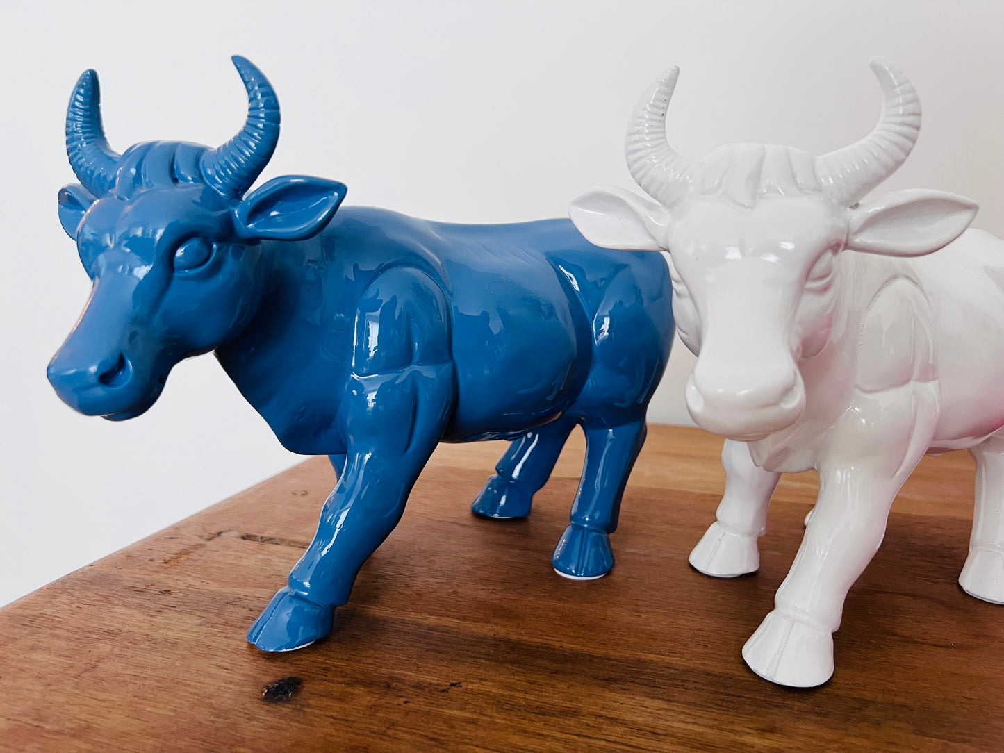 Funky Set of Decorative Bulls