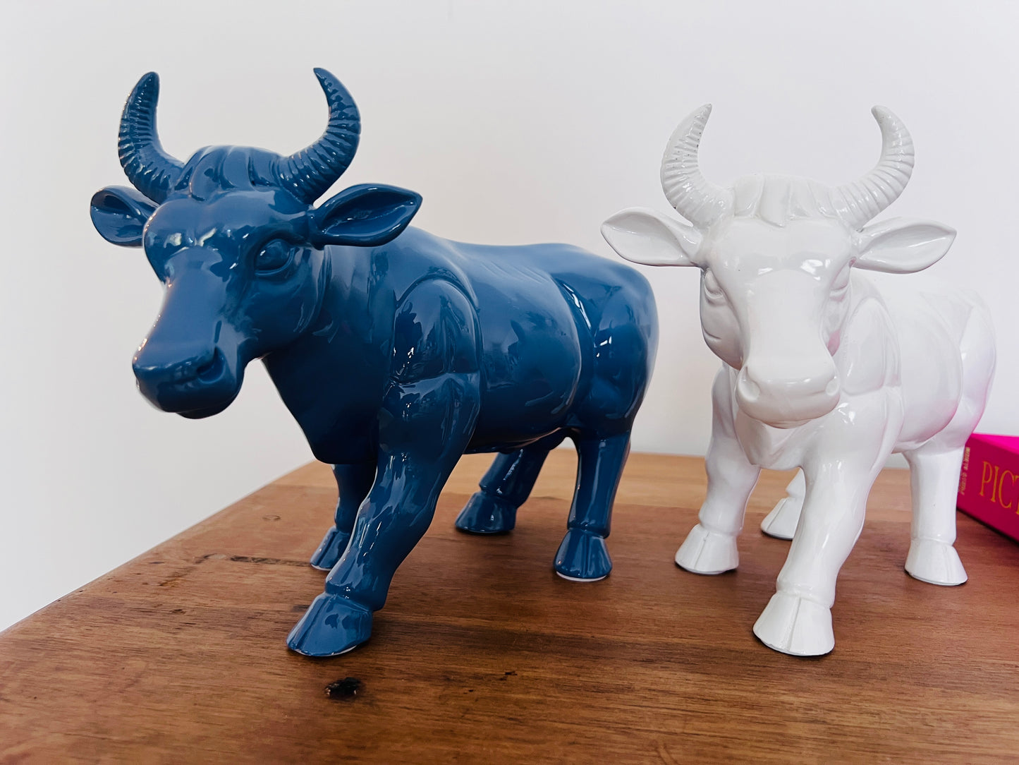 Funky Set of Decorative Bulls