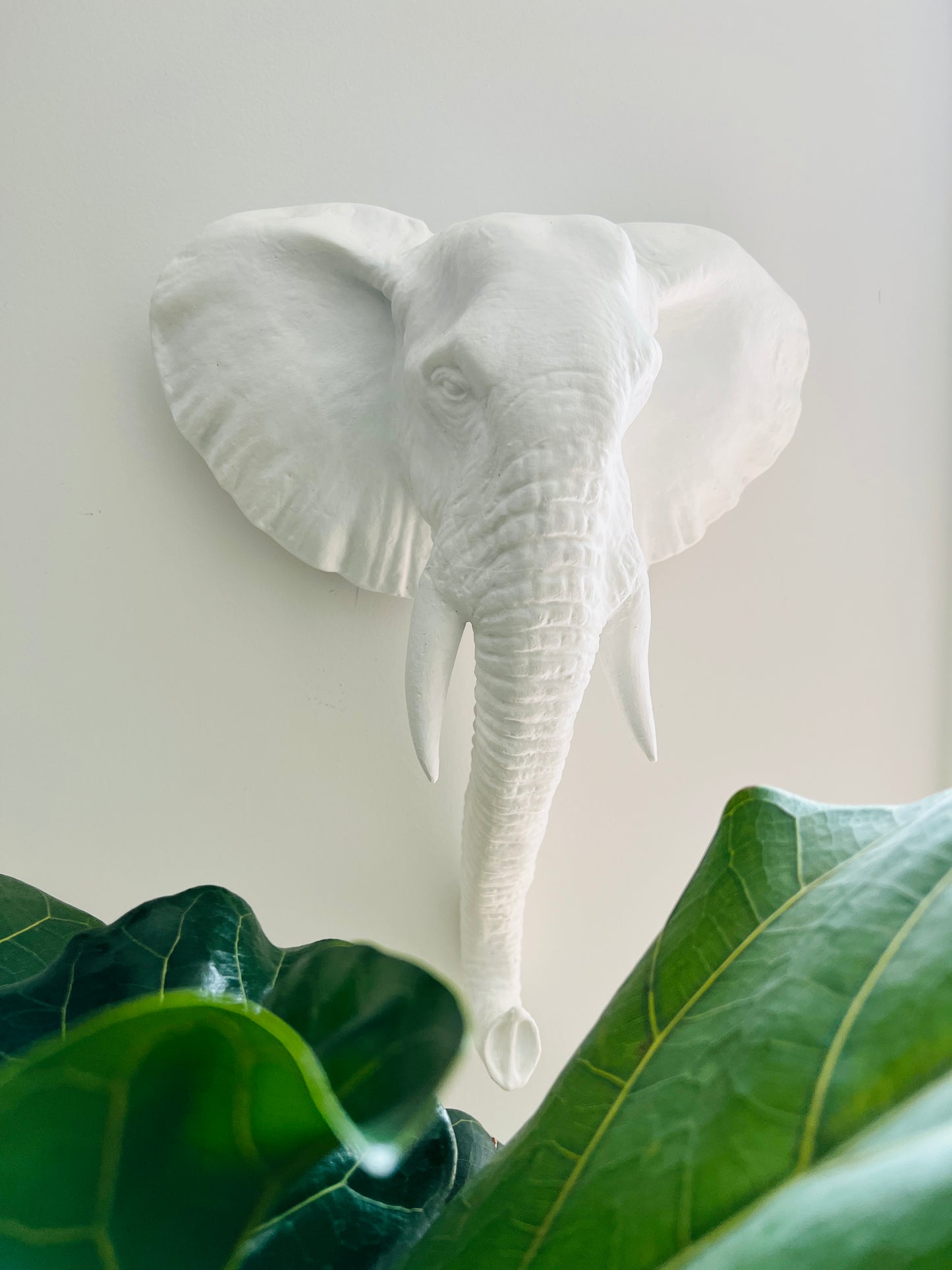 White Elephant Wall Art