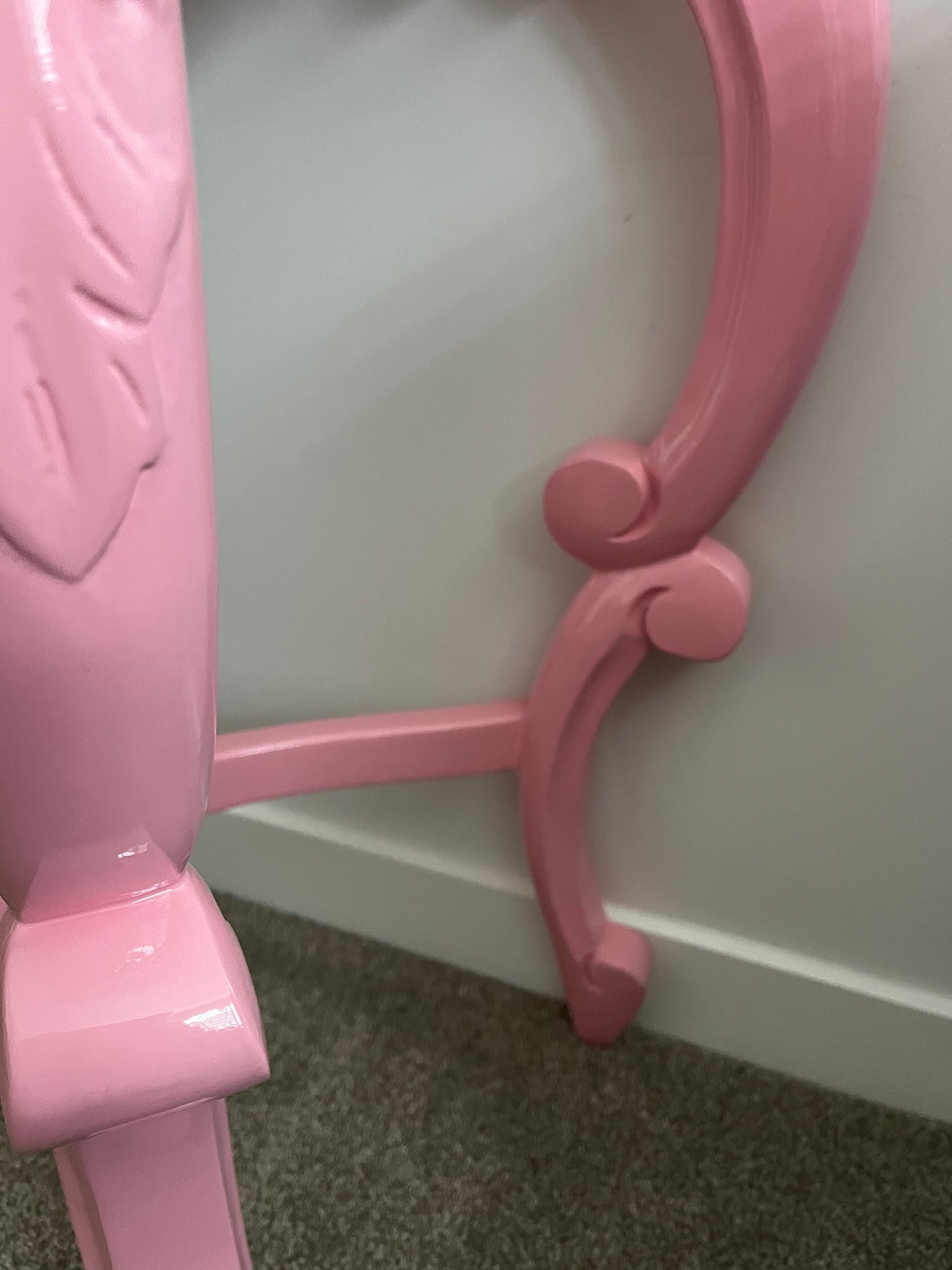 Gorgeous Pink Glossy Table