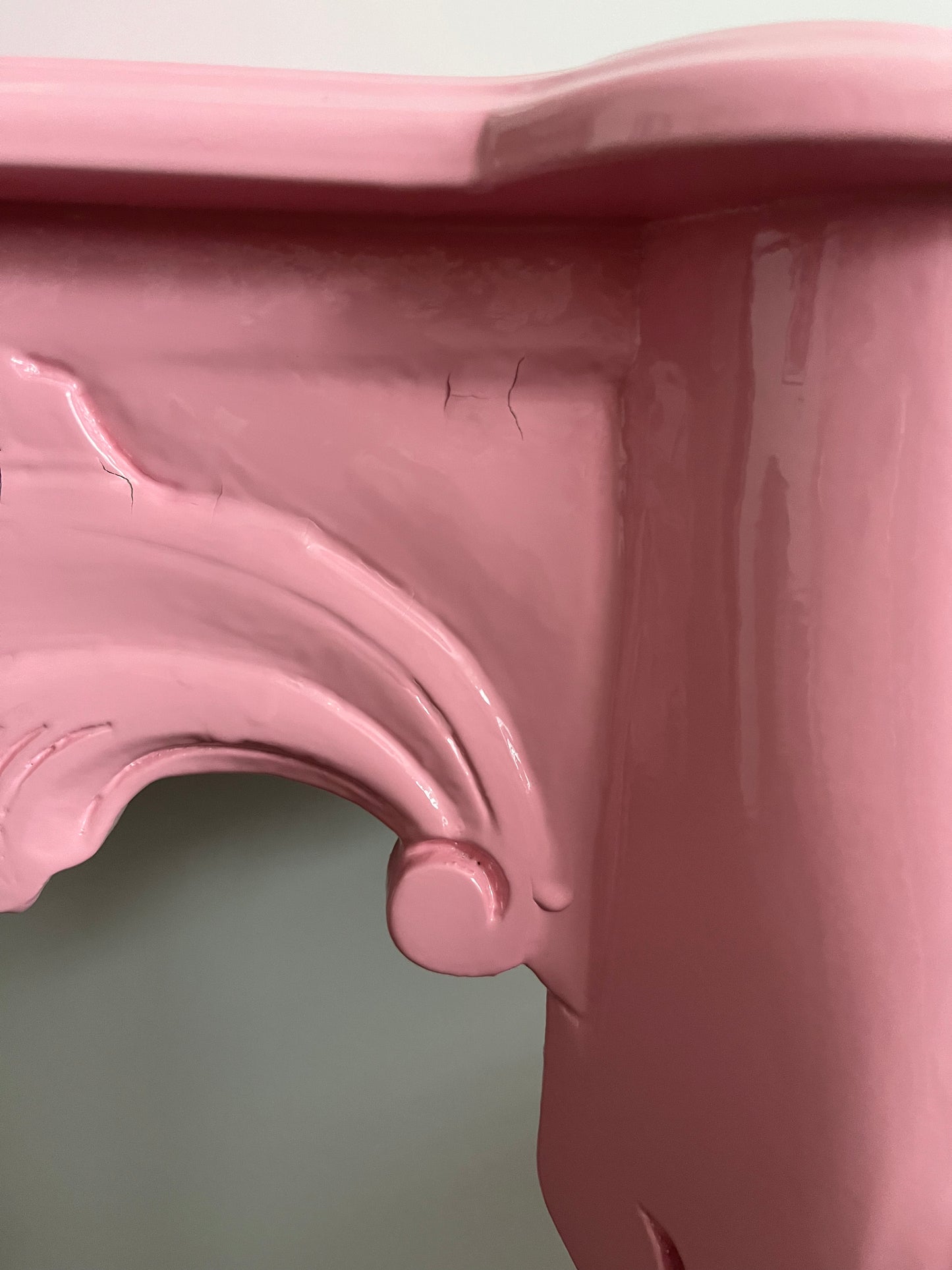 Gorgeous Pink Glossy Table