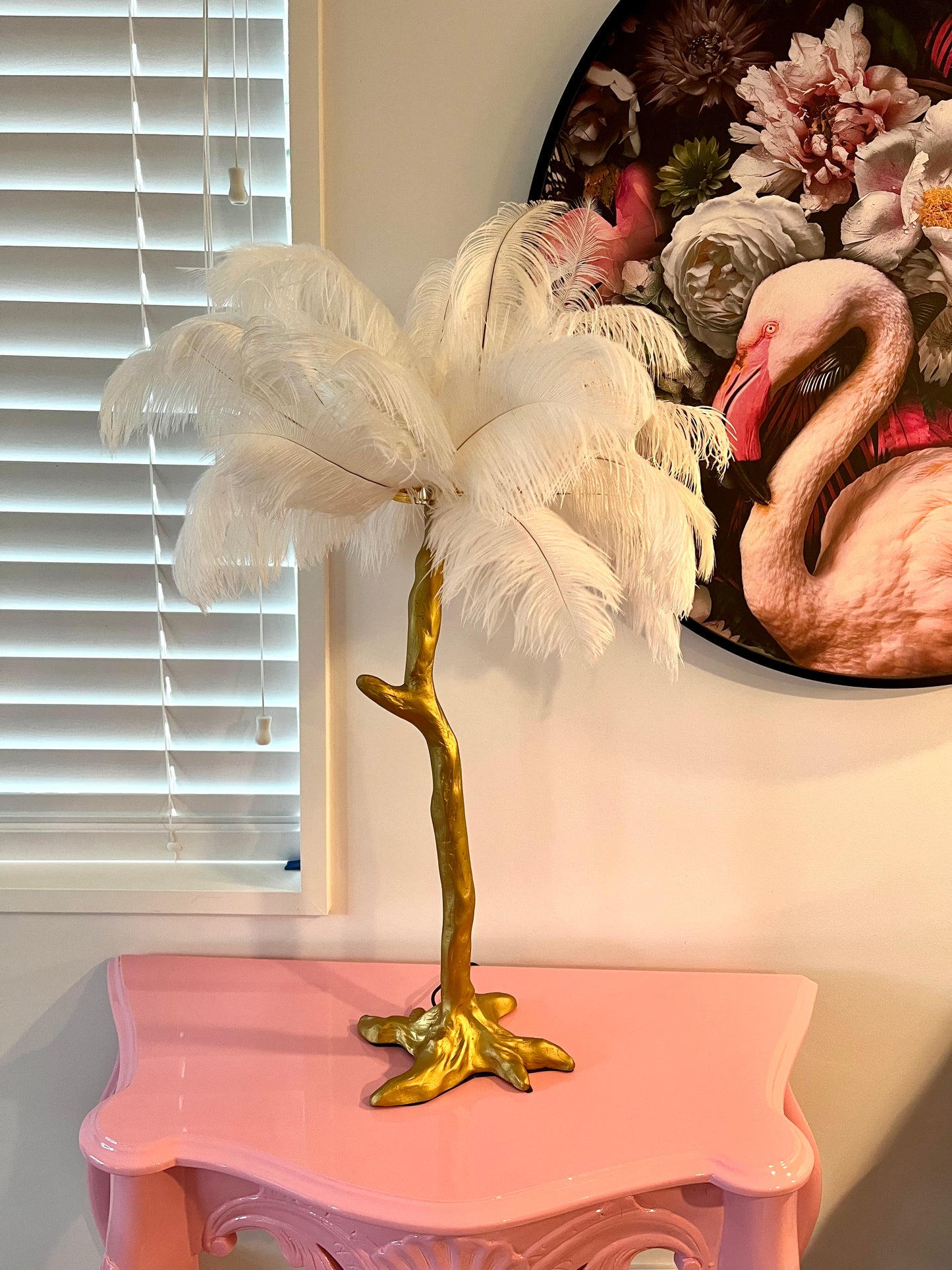 Gorgeous Pink Glossy Table
