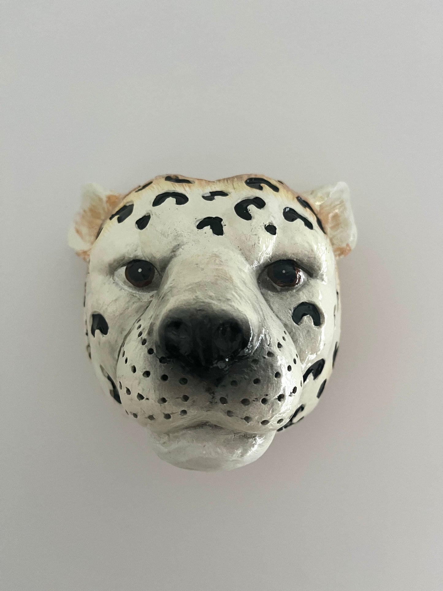 Leopard Wall Vase