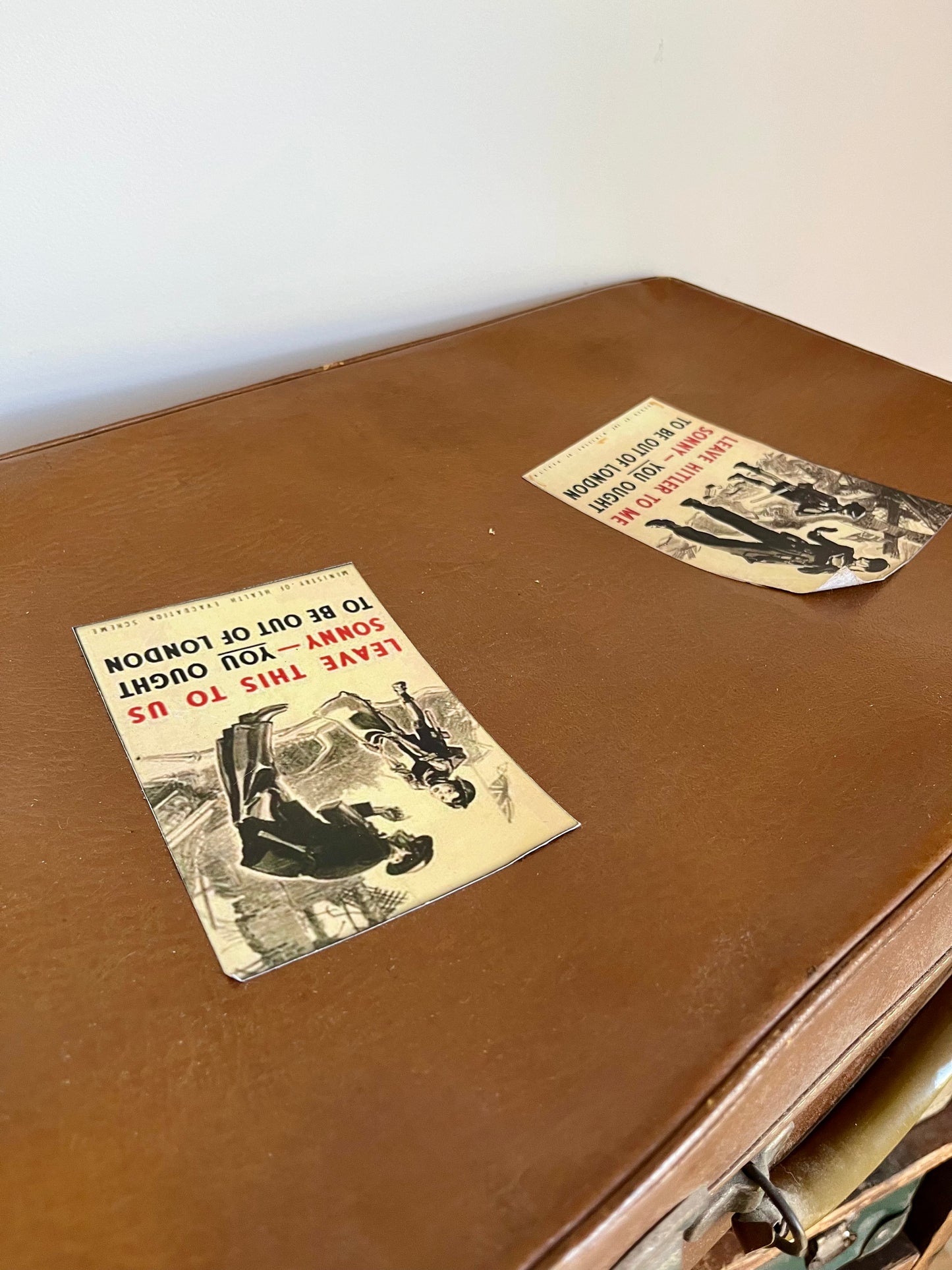 Vintage Suitcase Drawer Set
