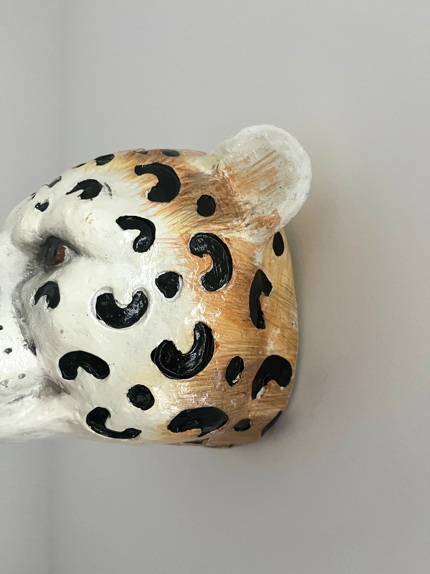 Leopard Wall Vase