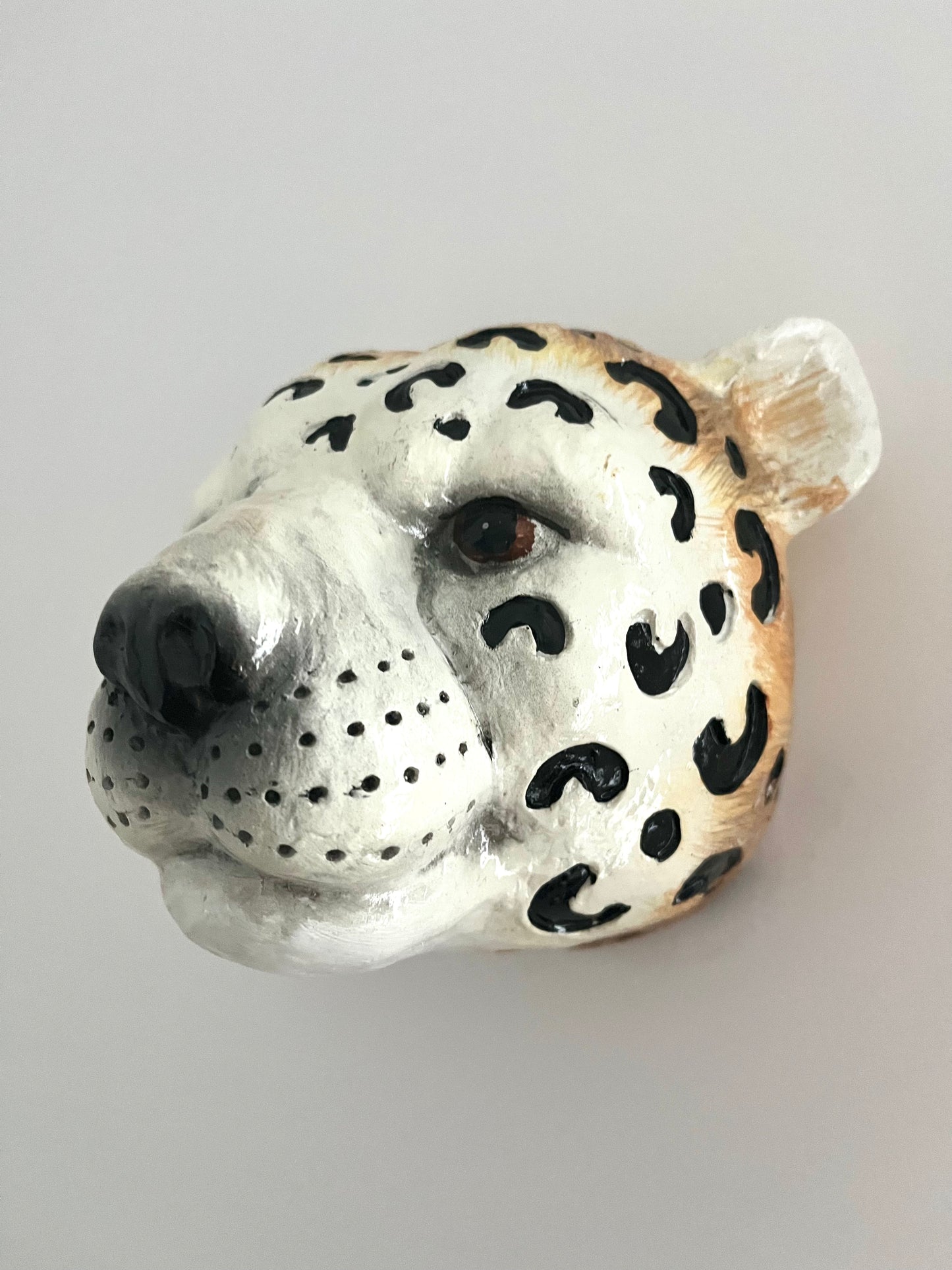 Leopard Wall Vase