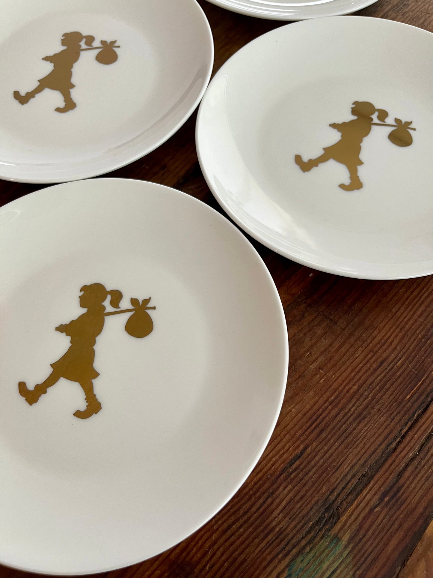 Karen Walker Cocktail Side Plates x 4