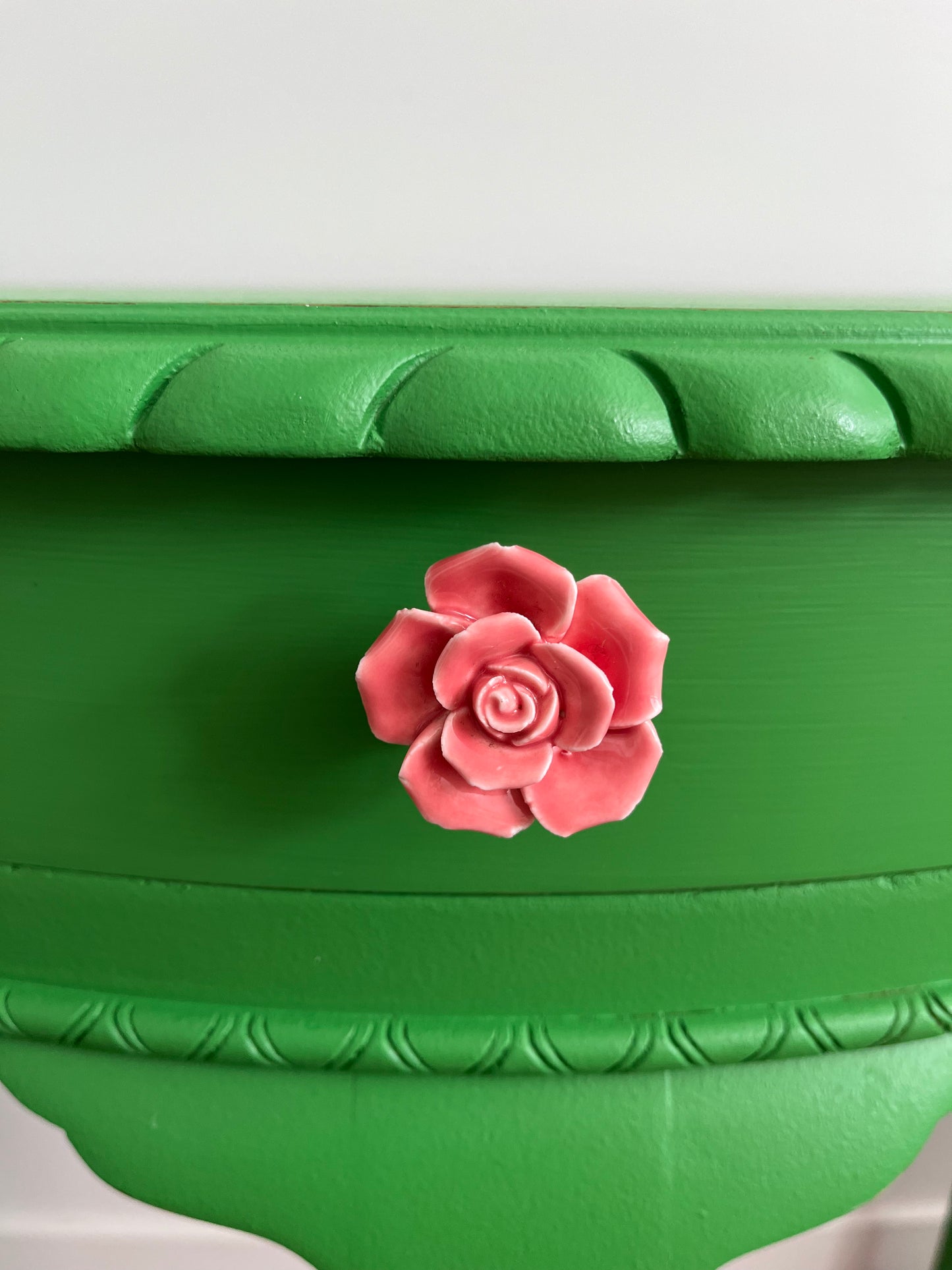 Gorgeous Green Hall Table