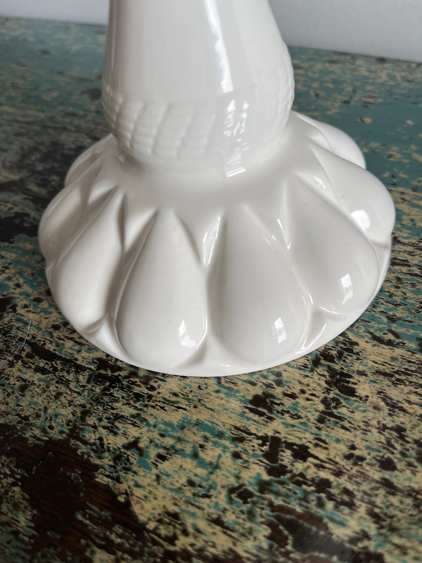 Rosanna White Bon Bon Footed Round Bowl