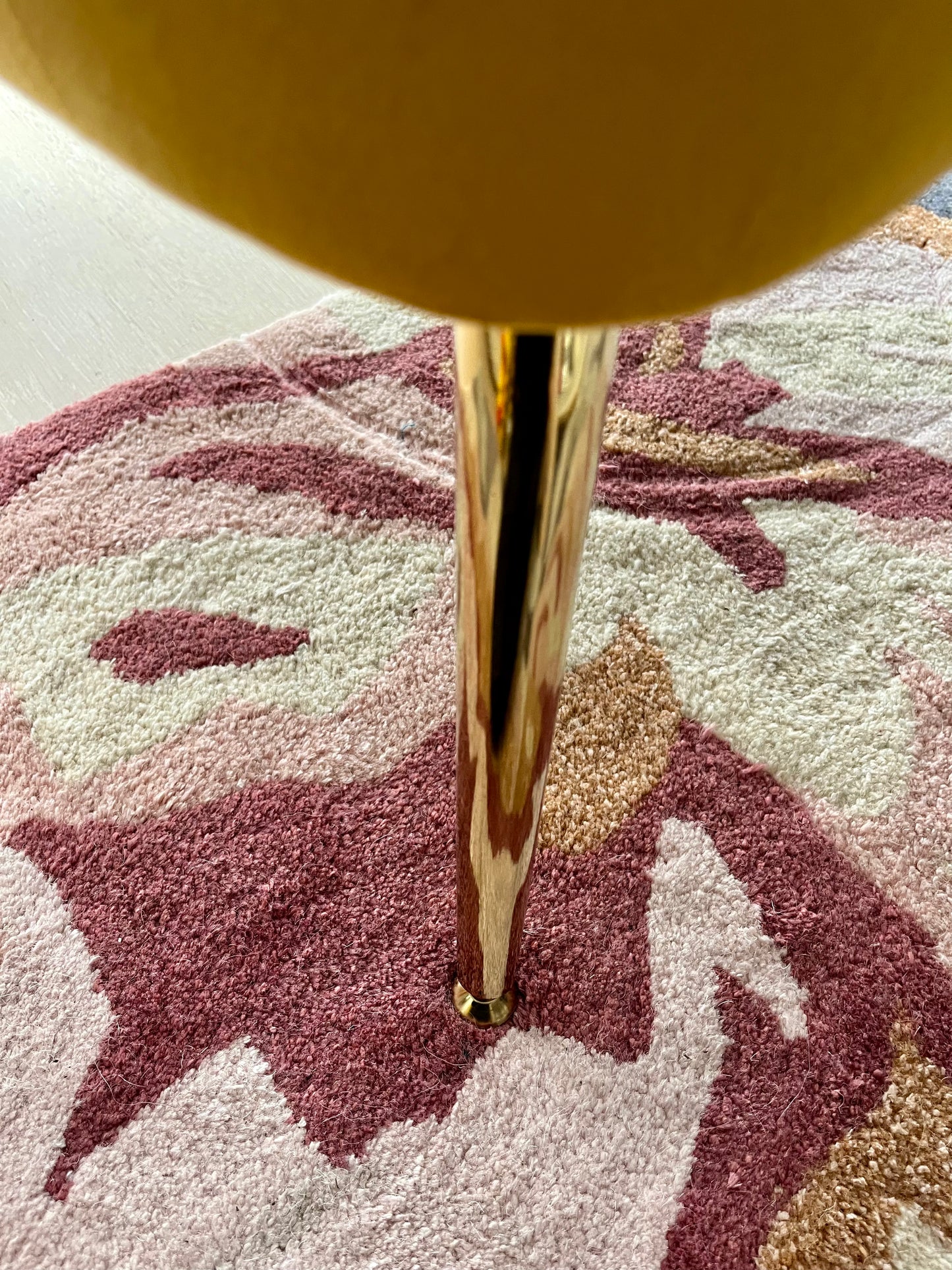 Stunning Velvet Mustard Armchair