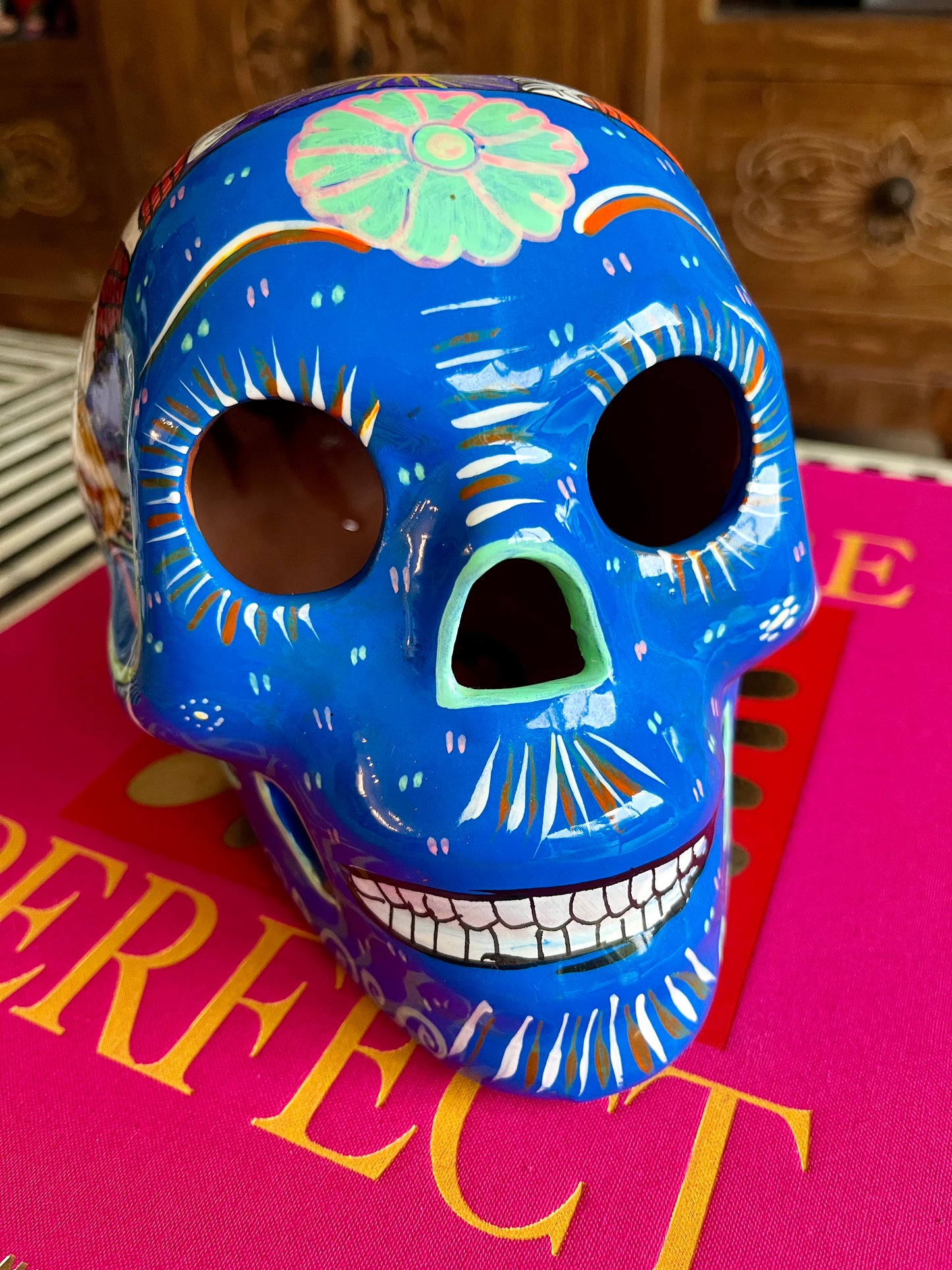 Colourful Mexican Skull