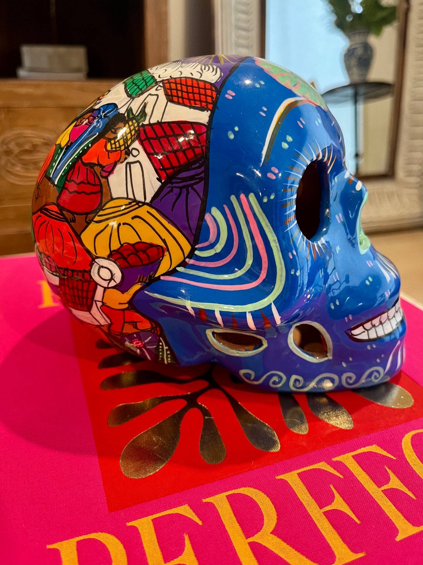 Colourful Mexican Skull
