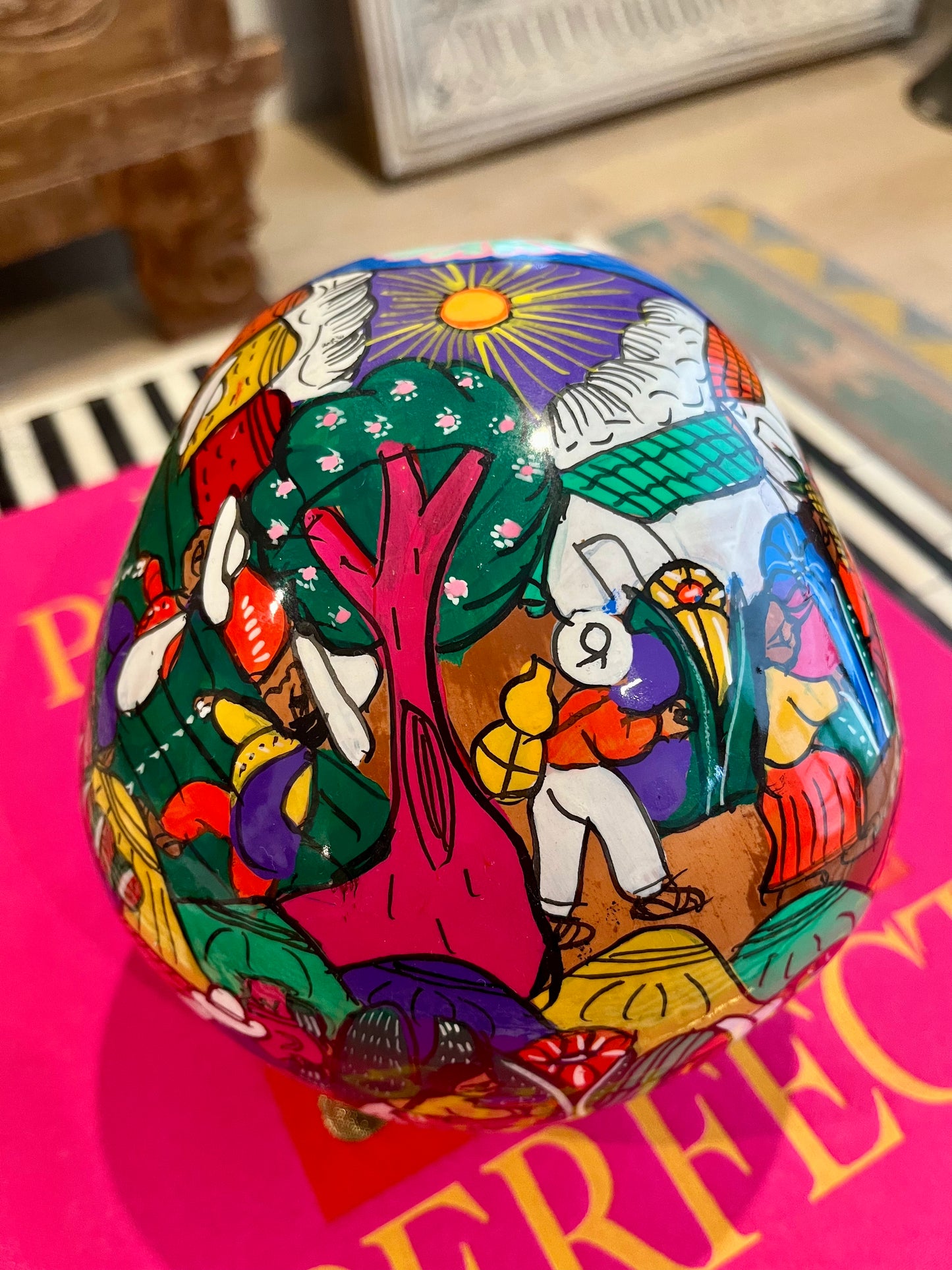 Colourful Mexican Skull
