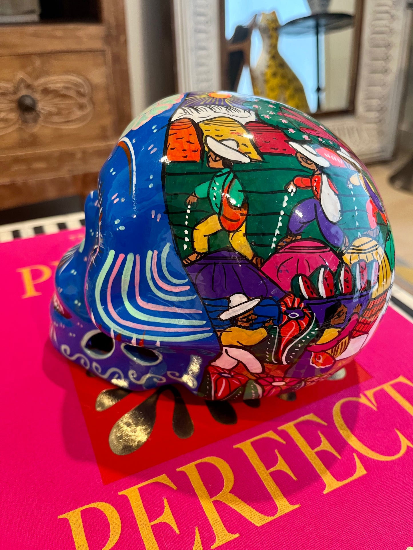 Colourful Mexican Skull