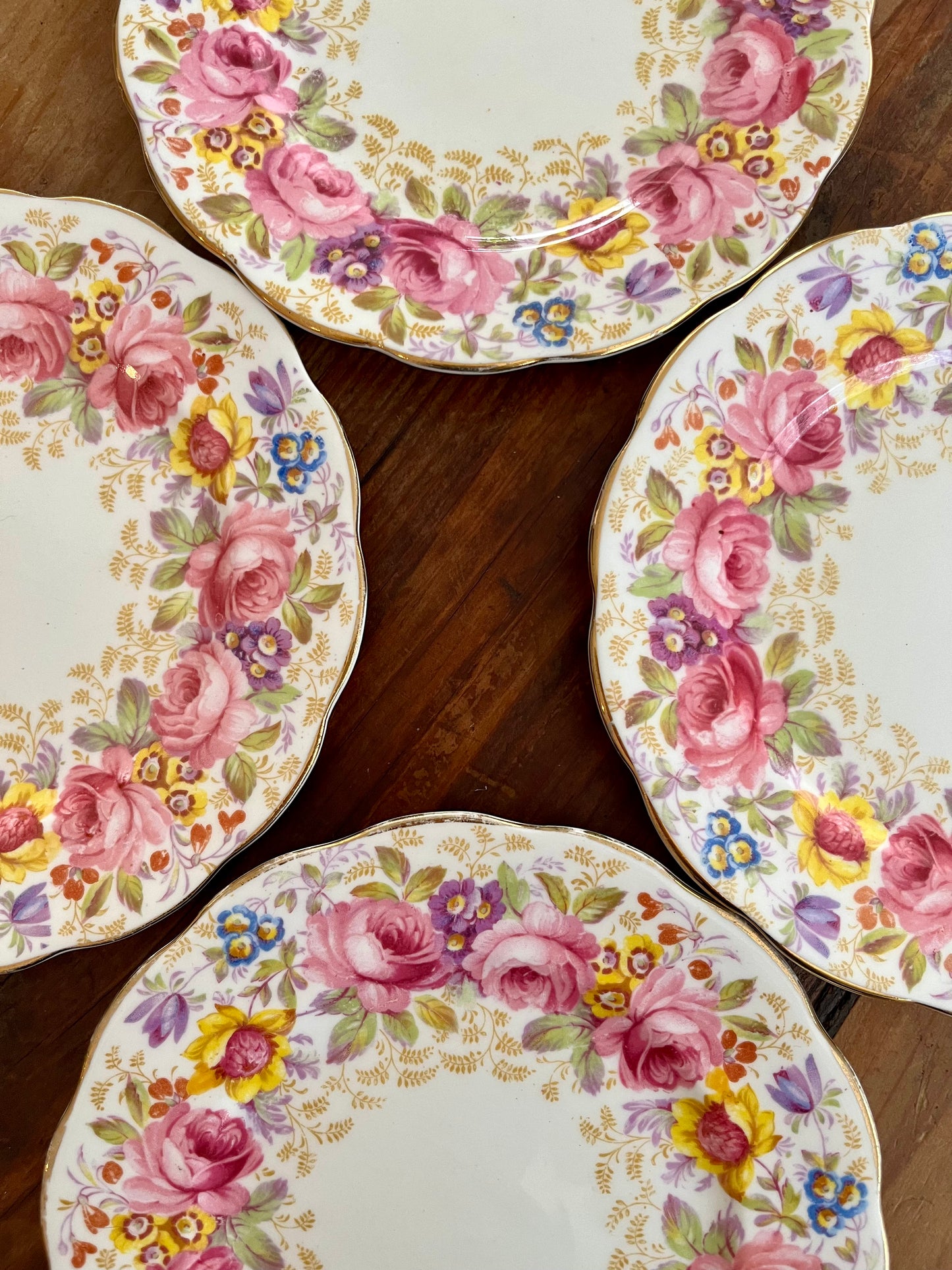 Vintage Royal Albert Serena Plates