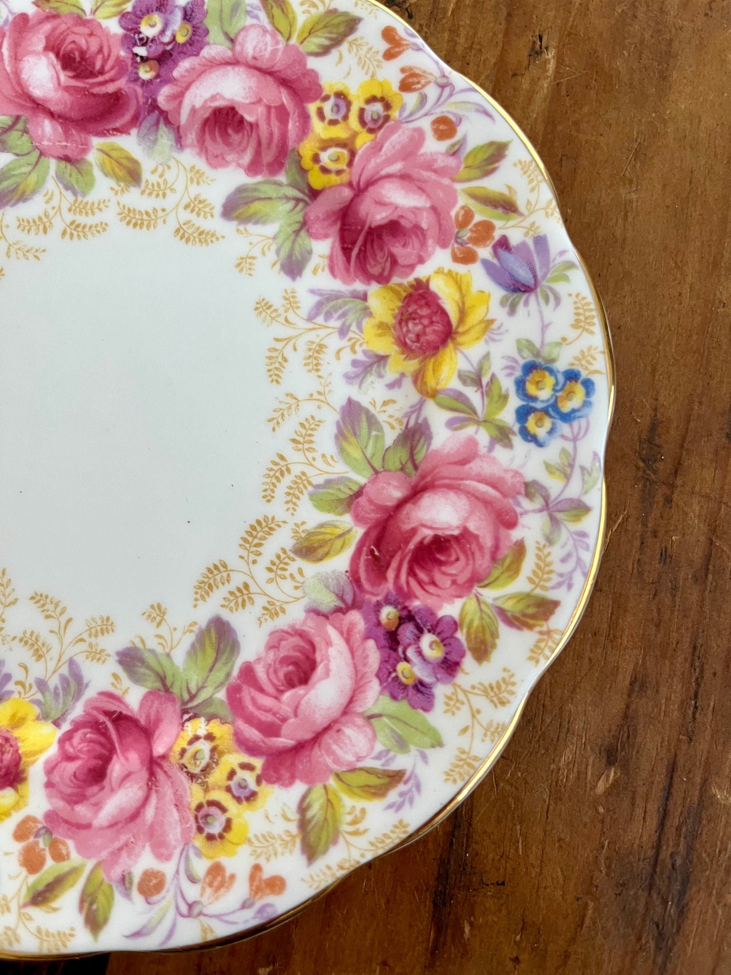 Vintage Royal Albert Serena Plates