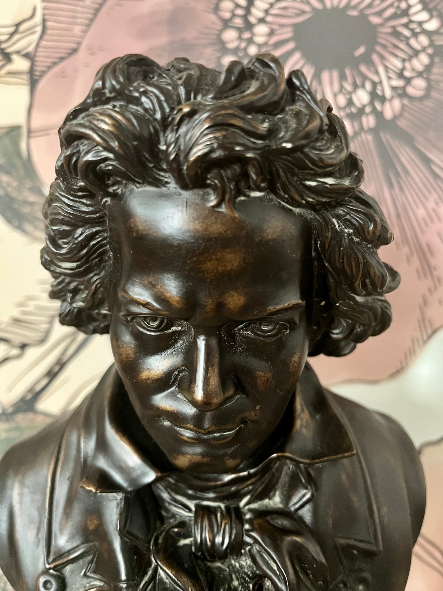 Bronze Beethoven Bust