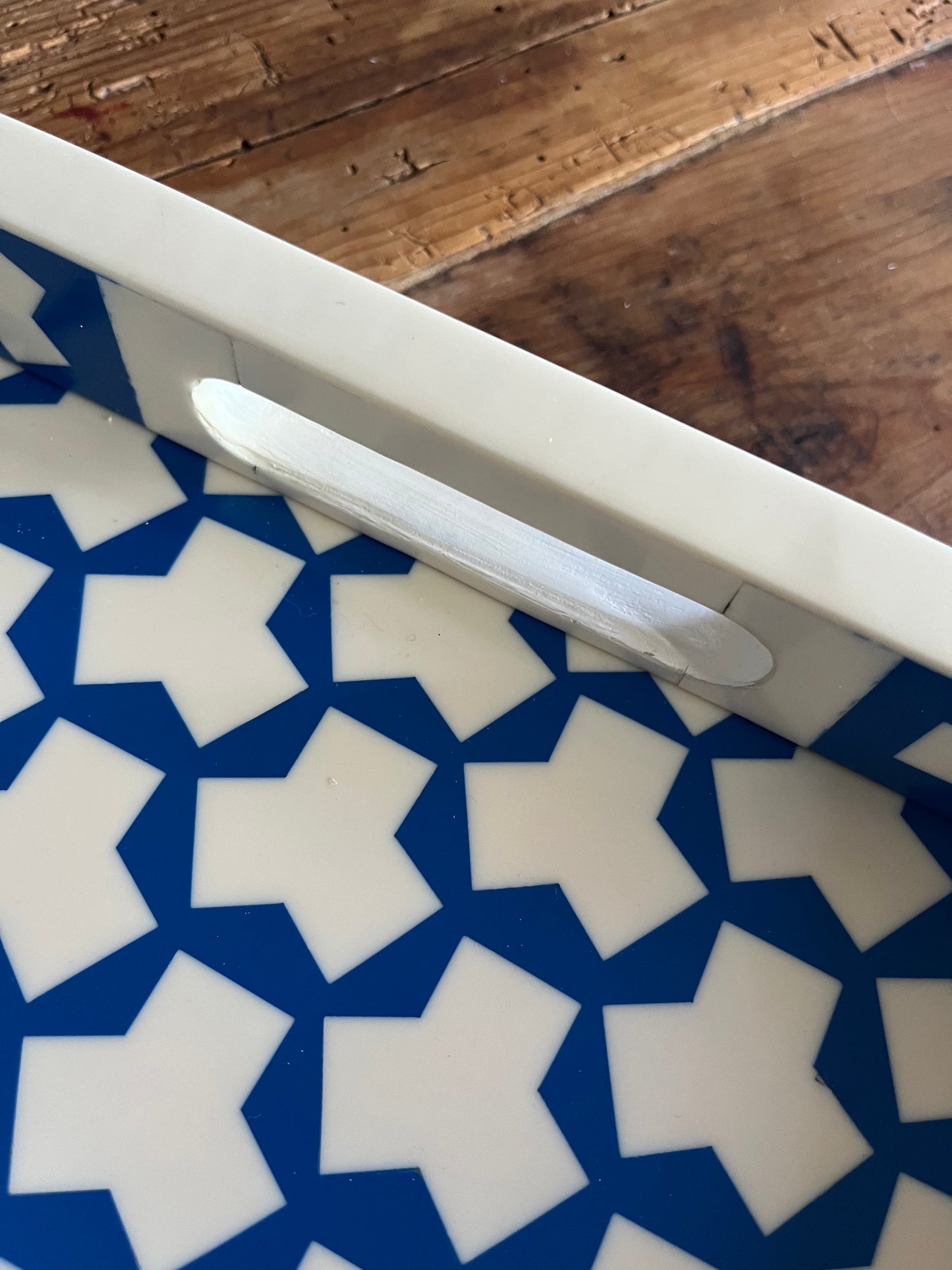 Beautiful Graphic Resin Inlay Tray