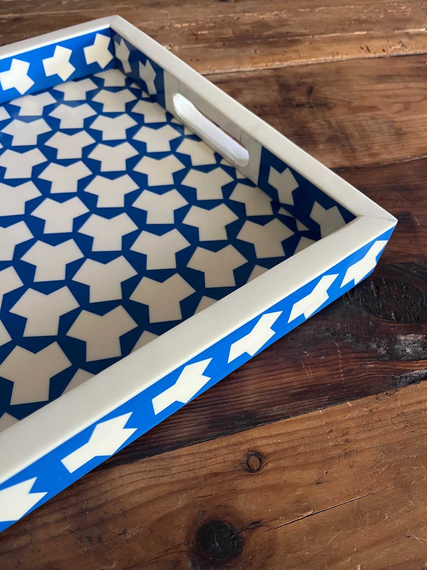 Beautiful Graphic Resin Inlay Tray