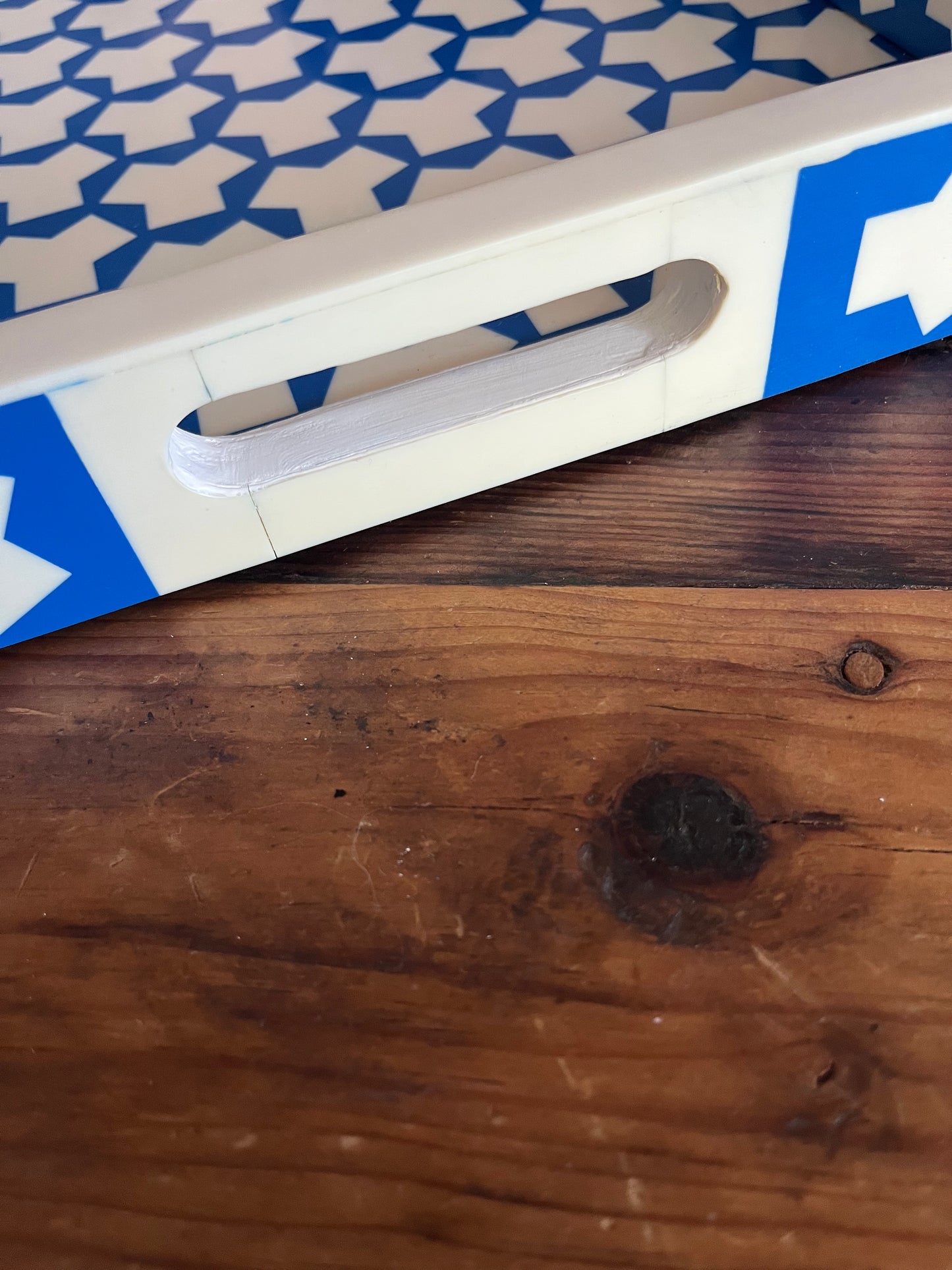 Beautiful Graphic Resin Inlay Tray
