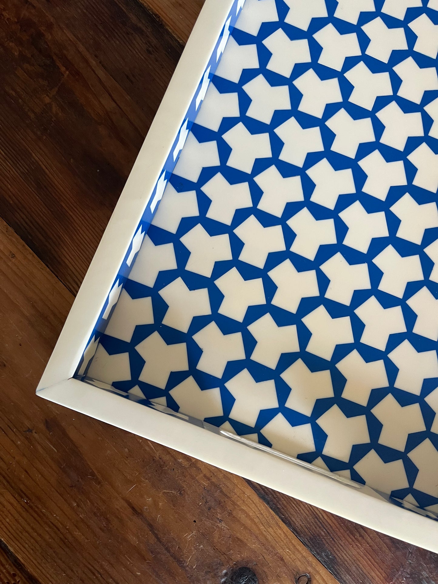 Beautiful Graphic Resin Inlay Tray