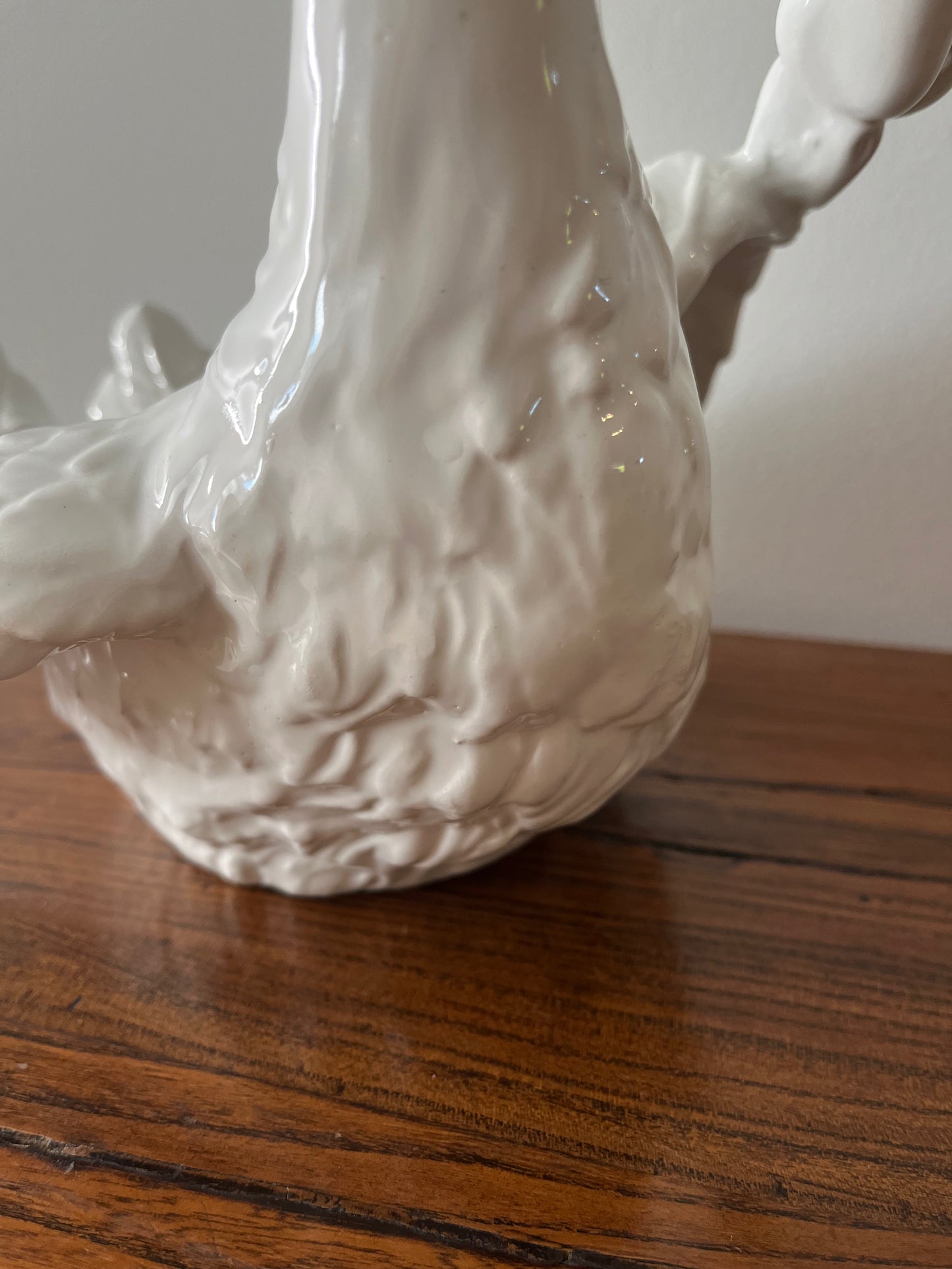 Beautiful Ceramic Swan Planter