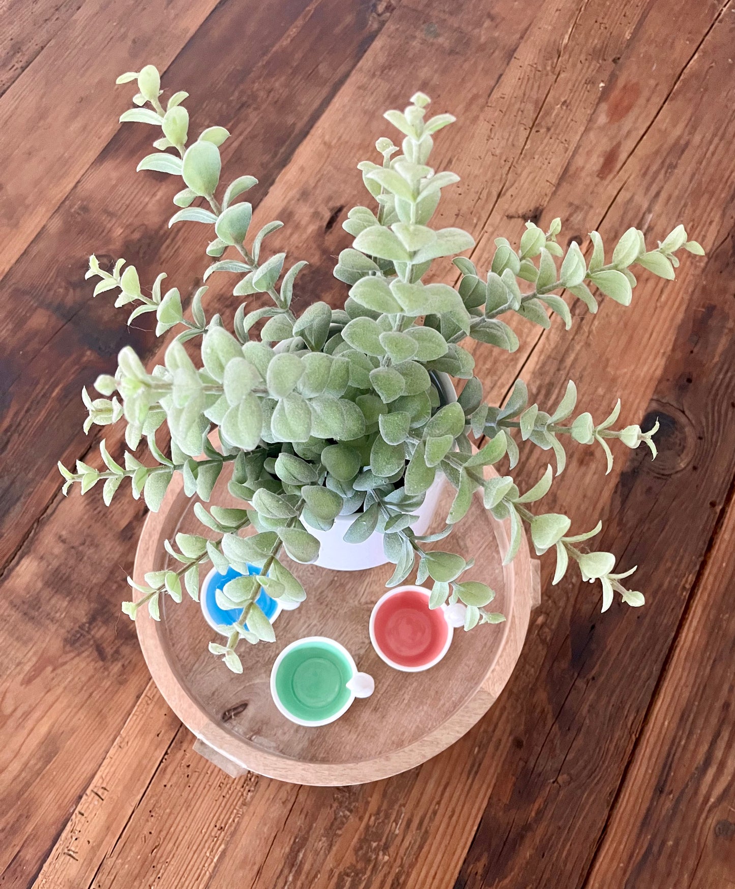 Gorgeous Wooden Tray Display