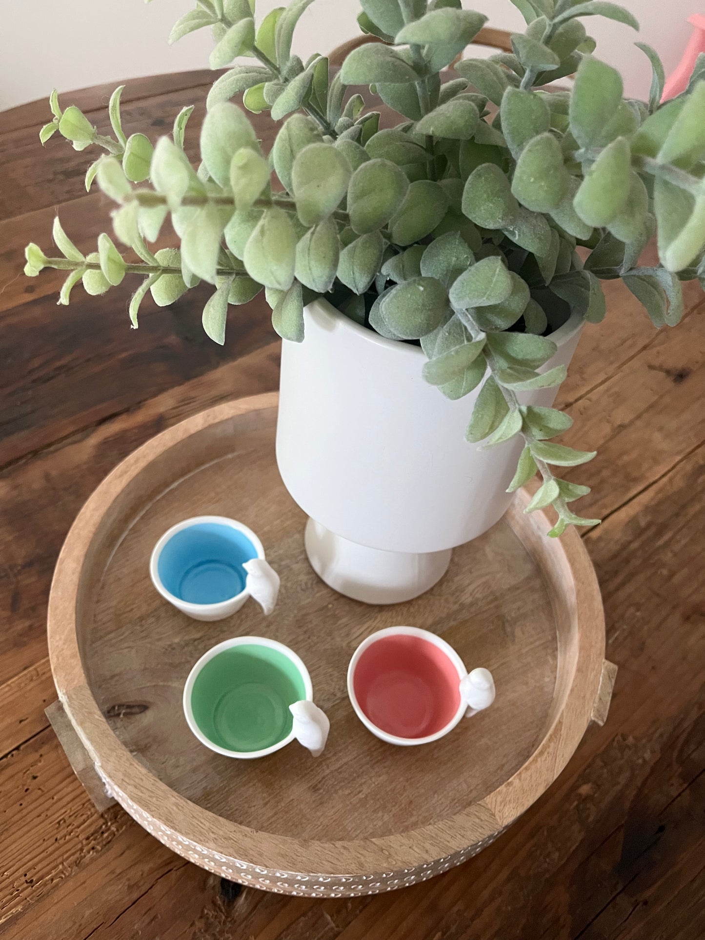 Gorgeous Wooden Tray Display