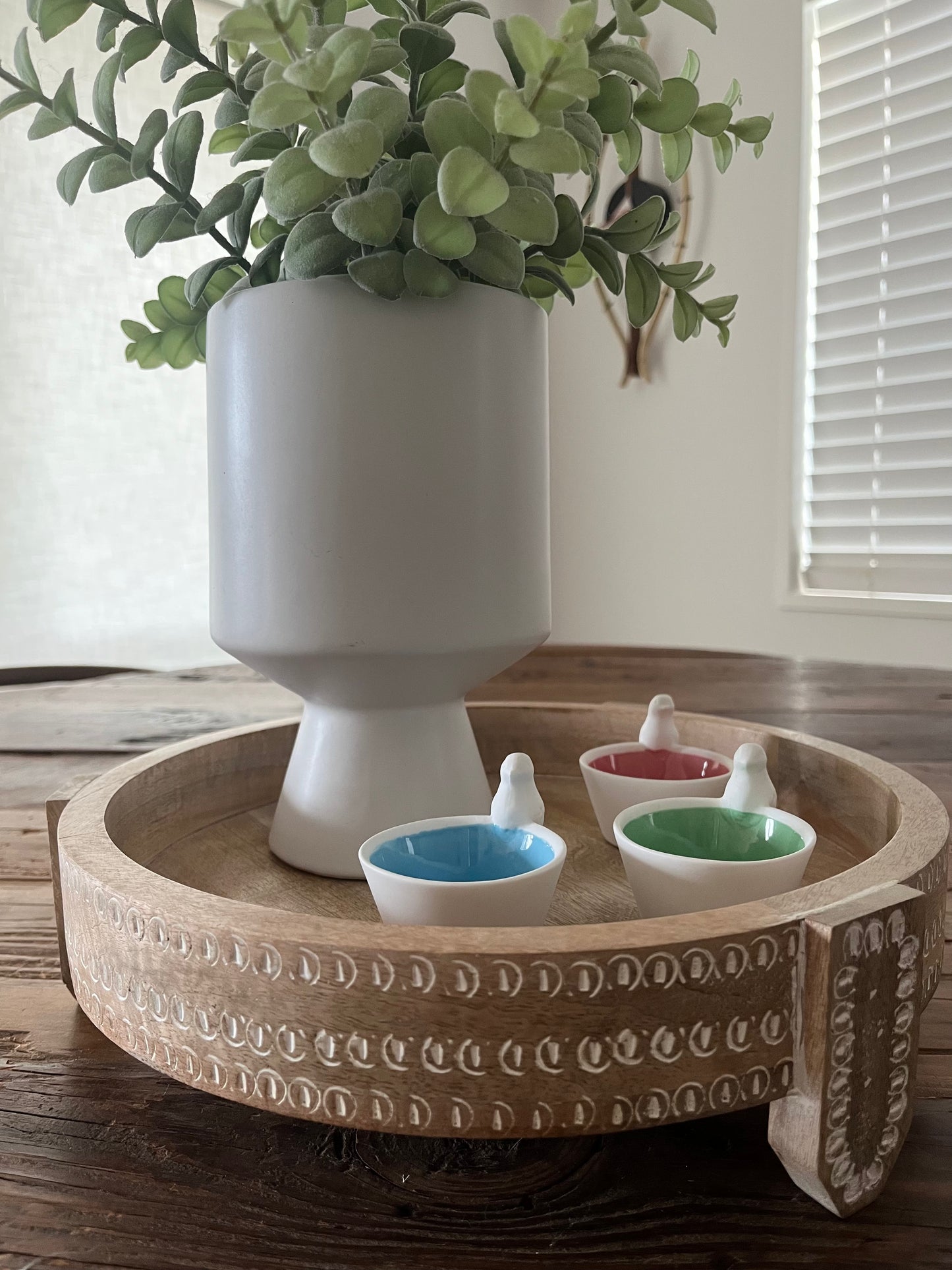 Gorgeous Wooden Tray Display