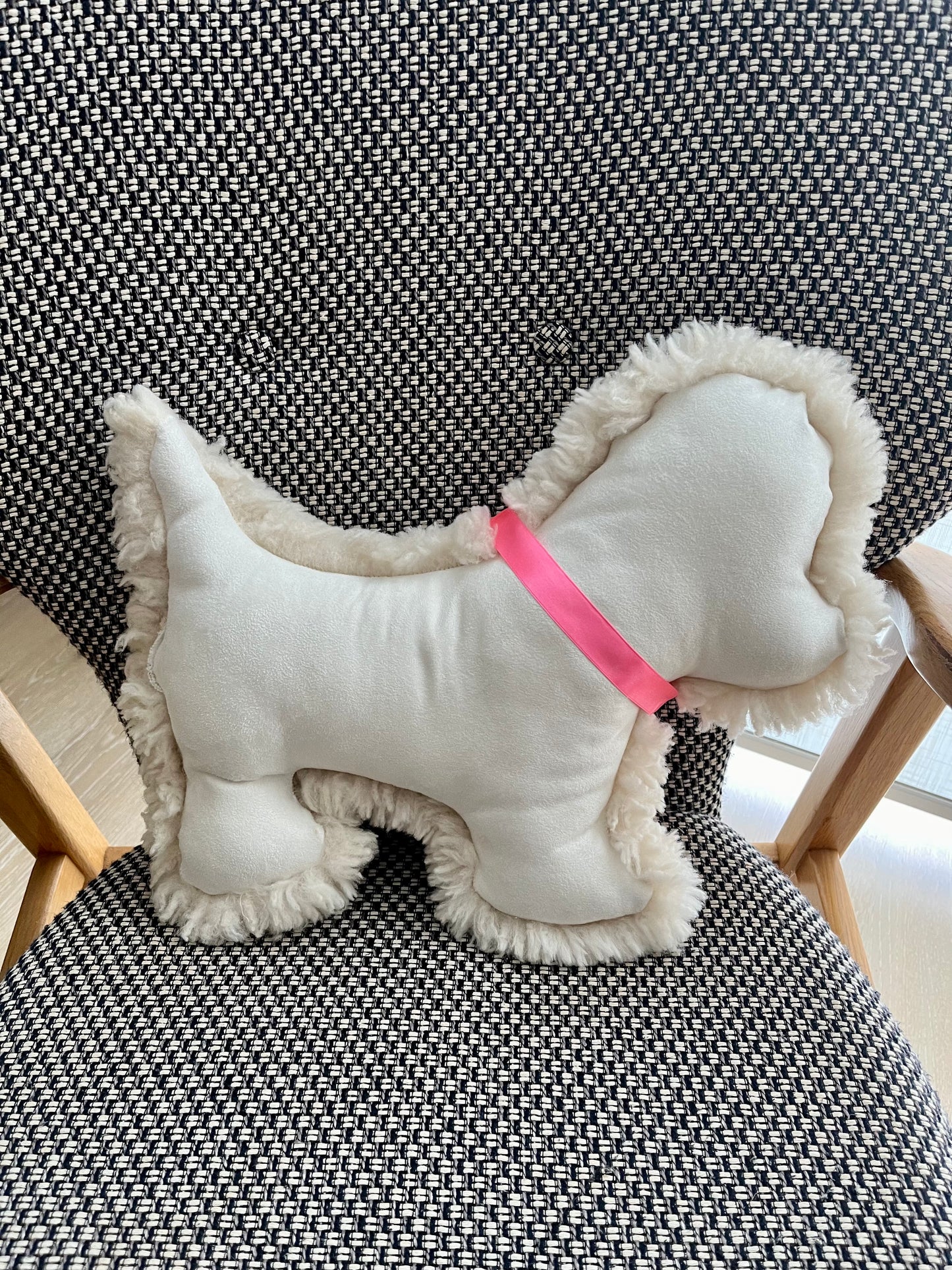NZ Sheepskin Dog Cushion