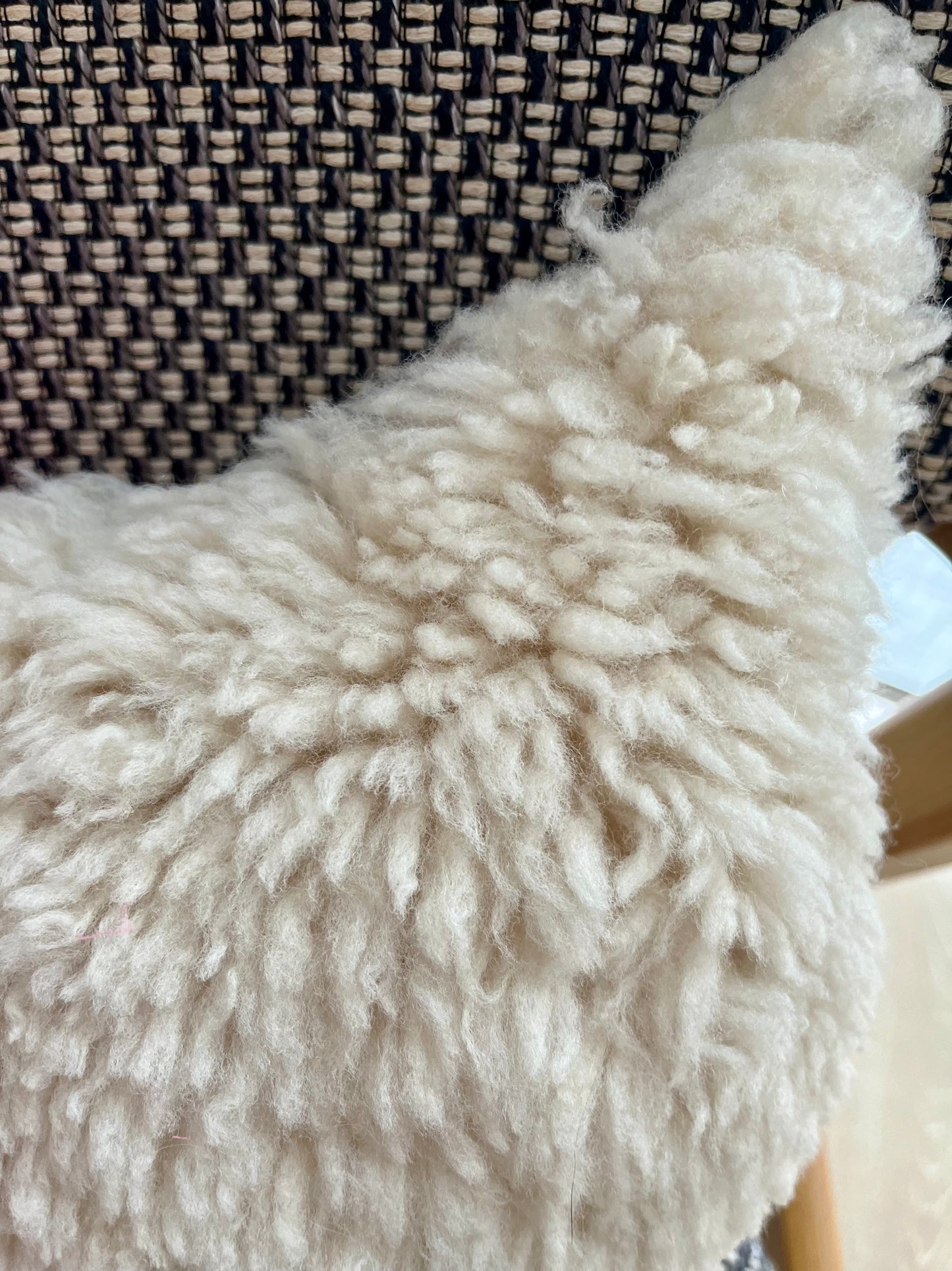 NZ Sheepskin Dog Cushion