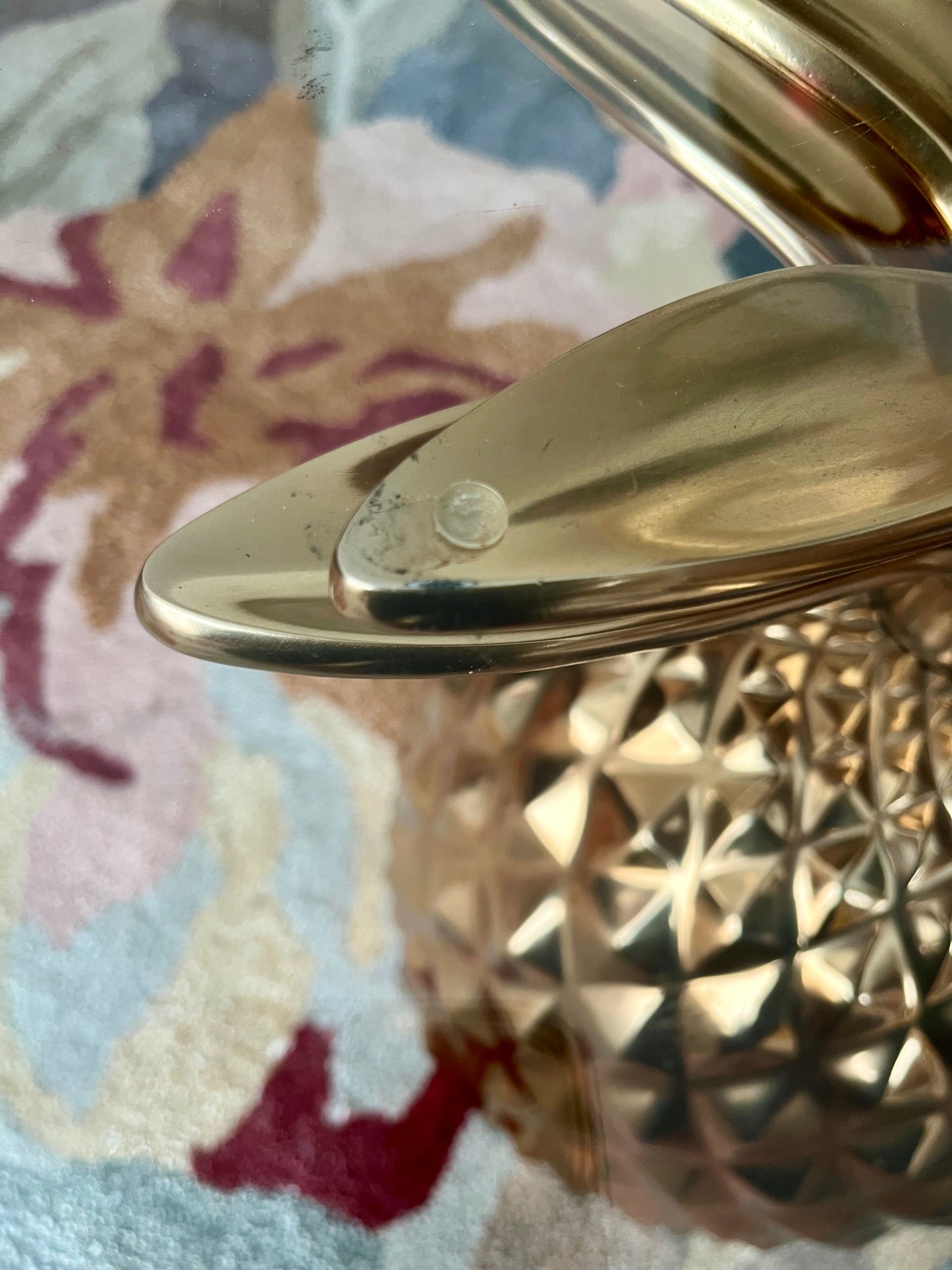 Gorgeous Gold Pineapple Coffee Table