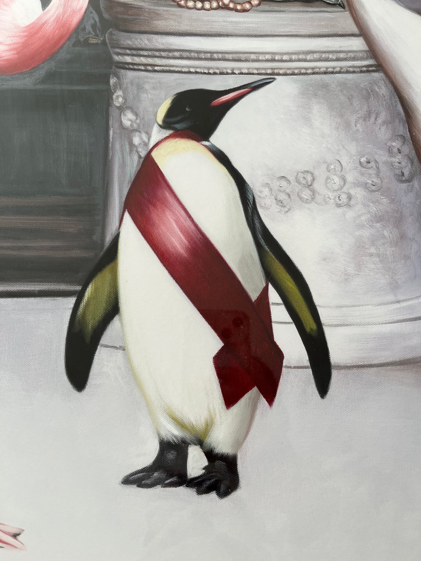 Beautiful Pair of Large Urban Road Framed Whimsical Prints