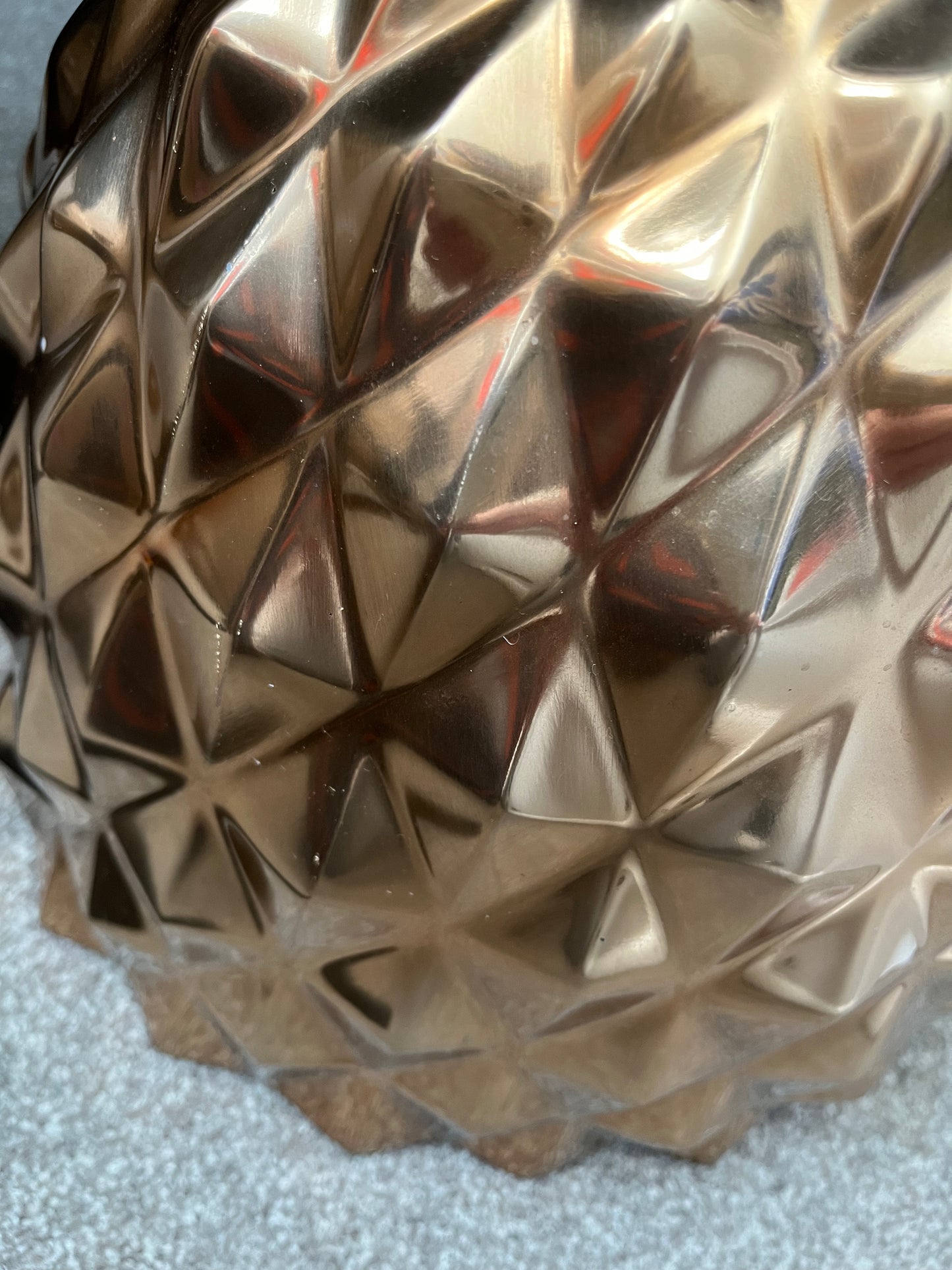 Gorgeous Gold Pineapple Coffee Table