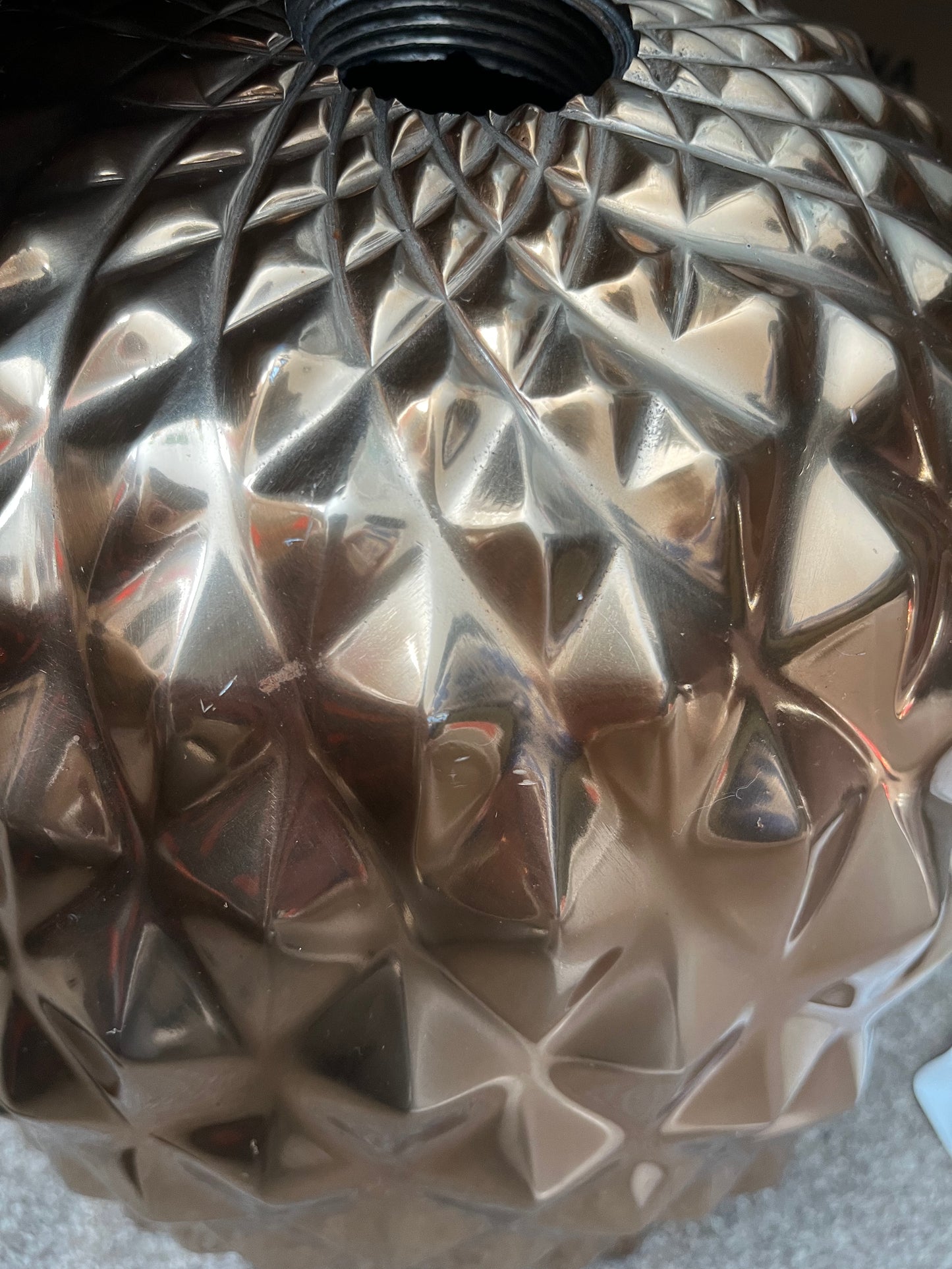 Gorgeous Gold Pineapple Coffee Table