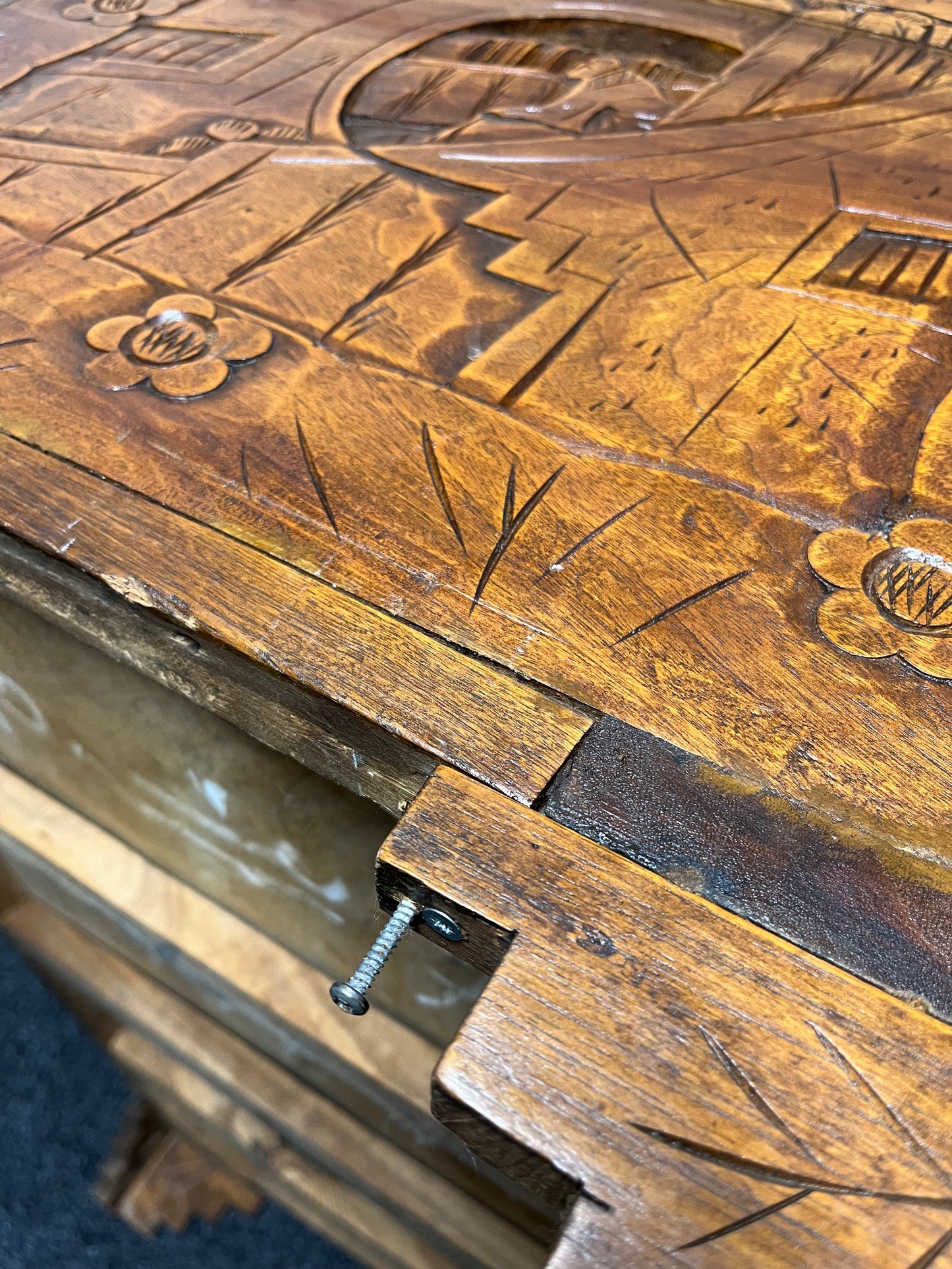 Beautiful Camphor Wood Chest