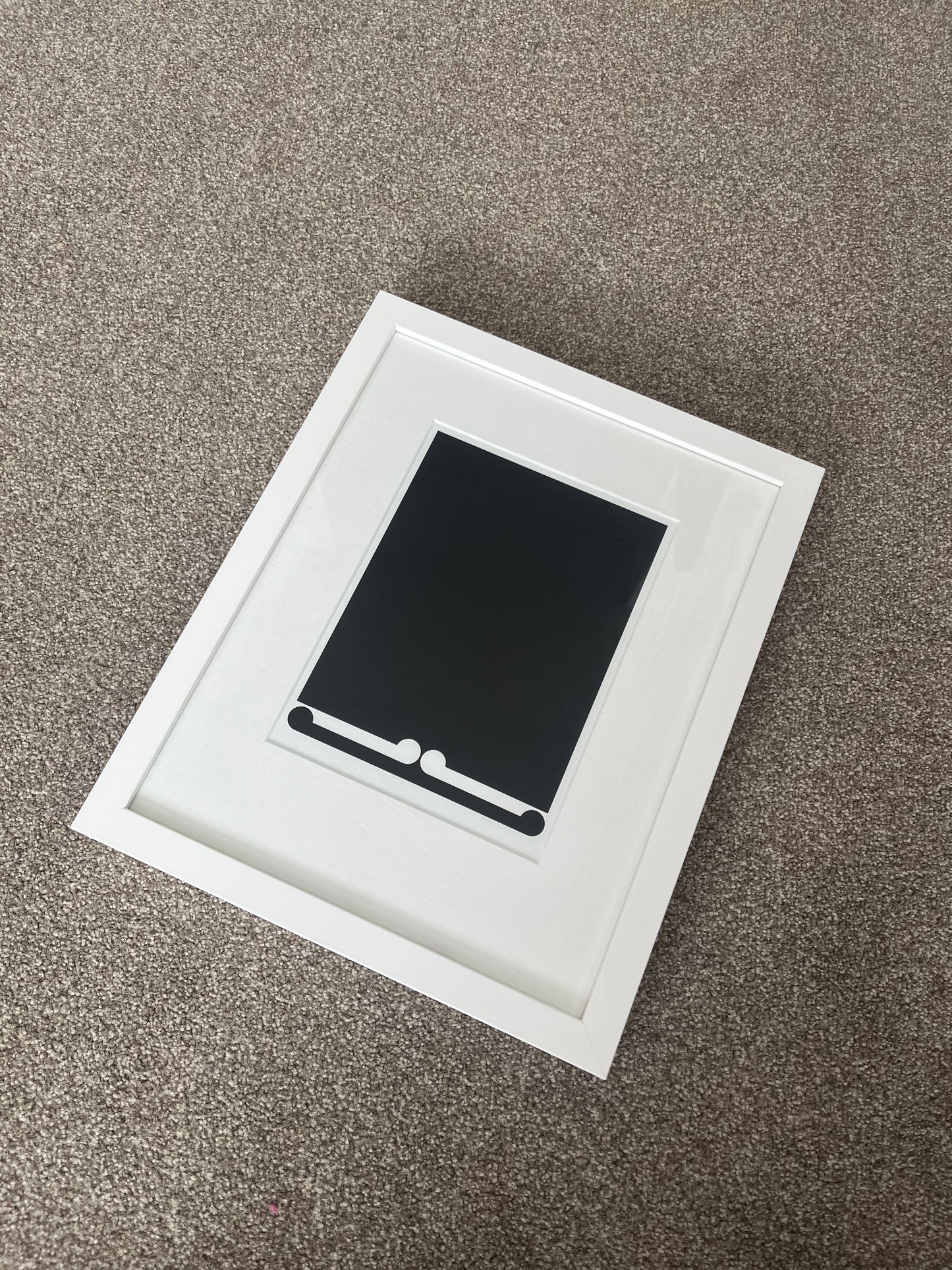 Trio of Black & White Contemporary Framed Prints
