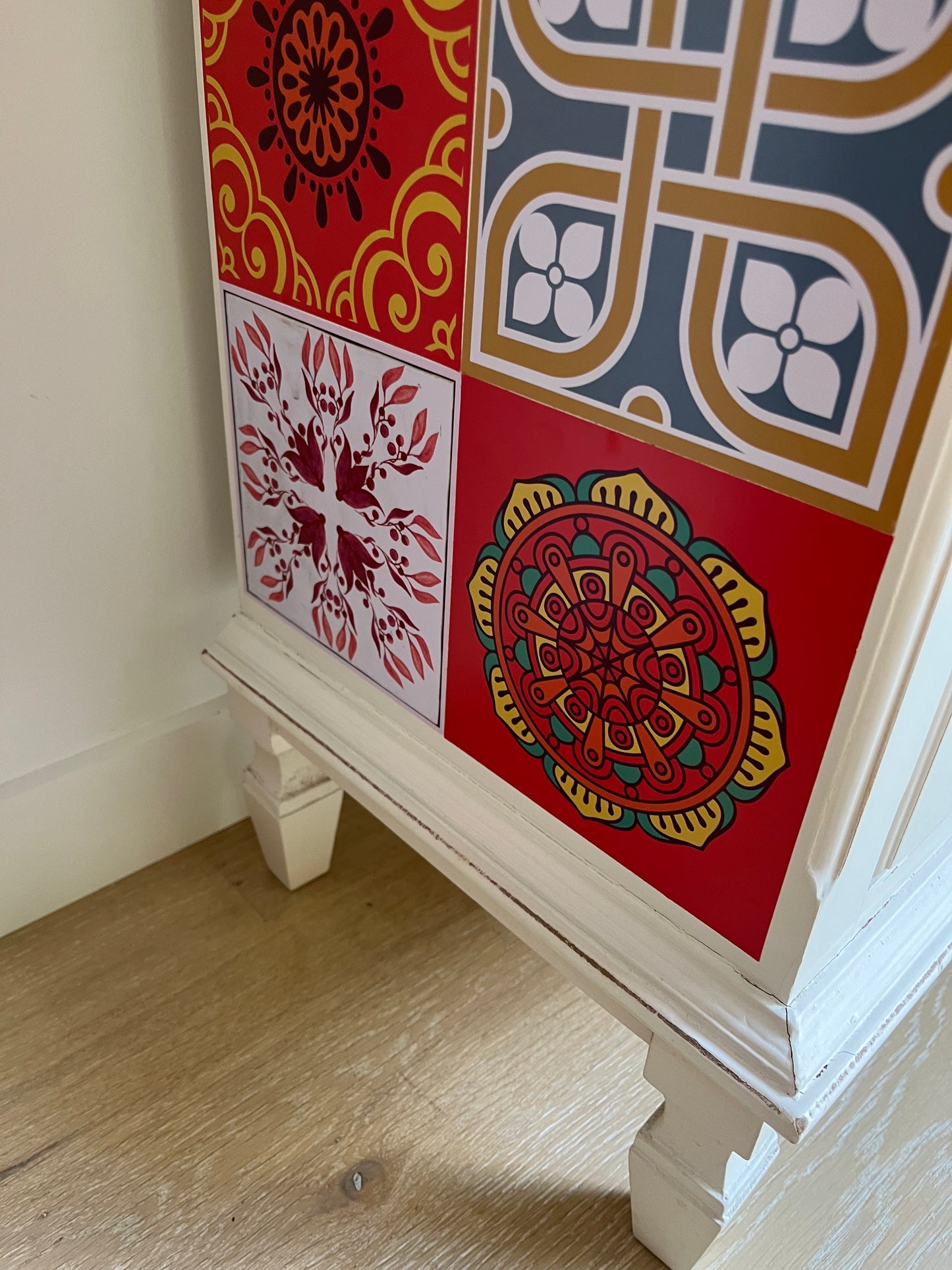 Colourful Wooden Cabinet