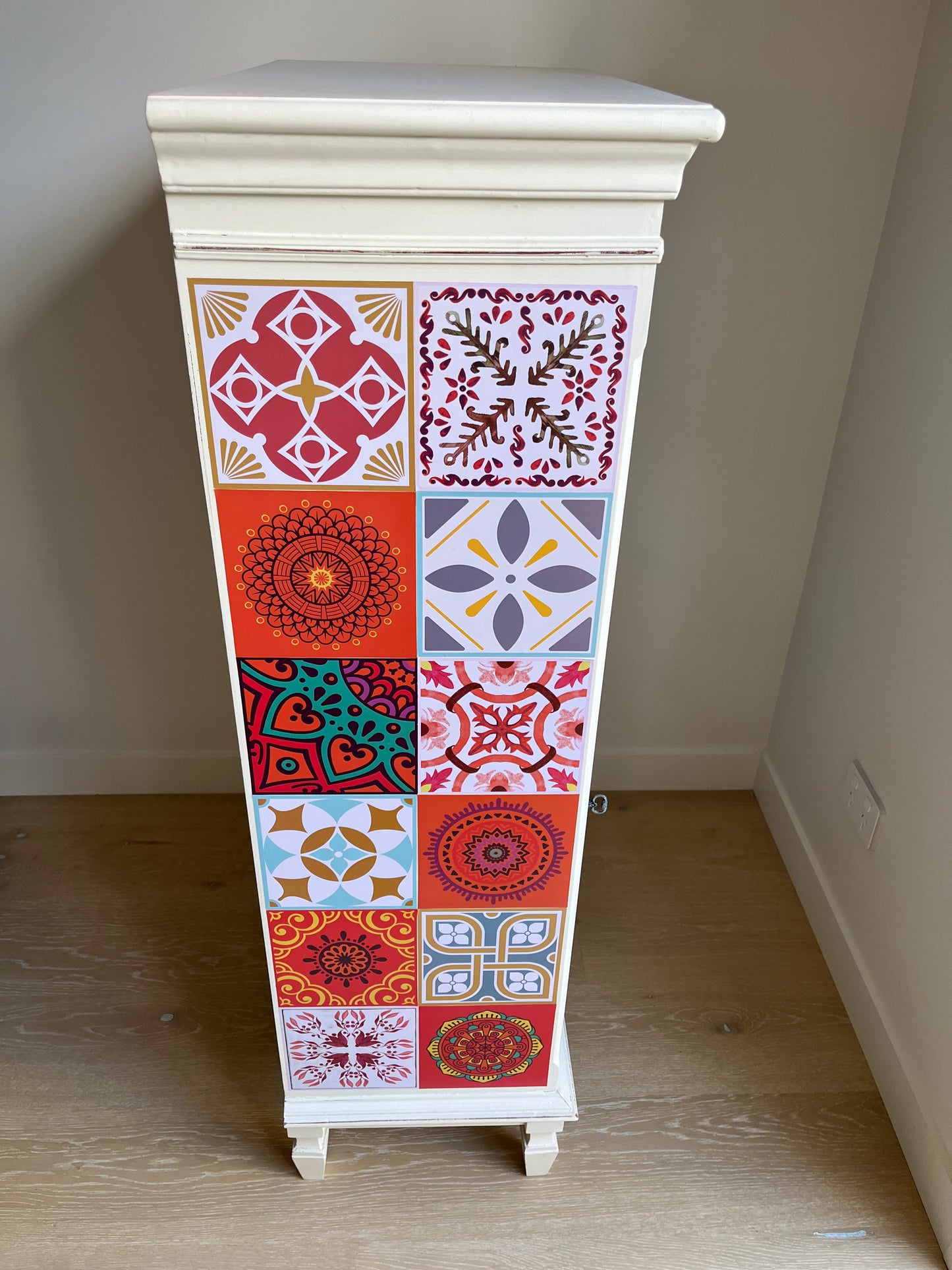 Colourful Wooden Cabinet