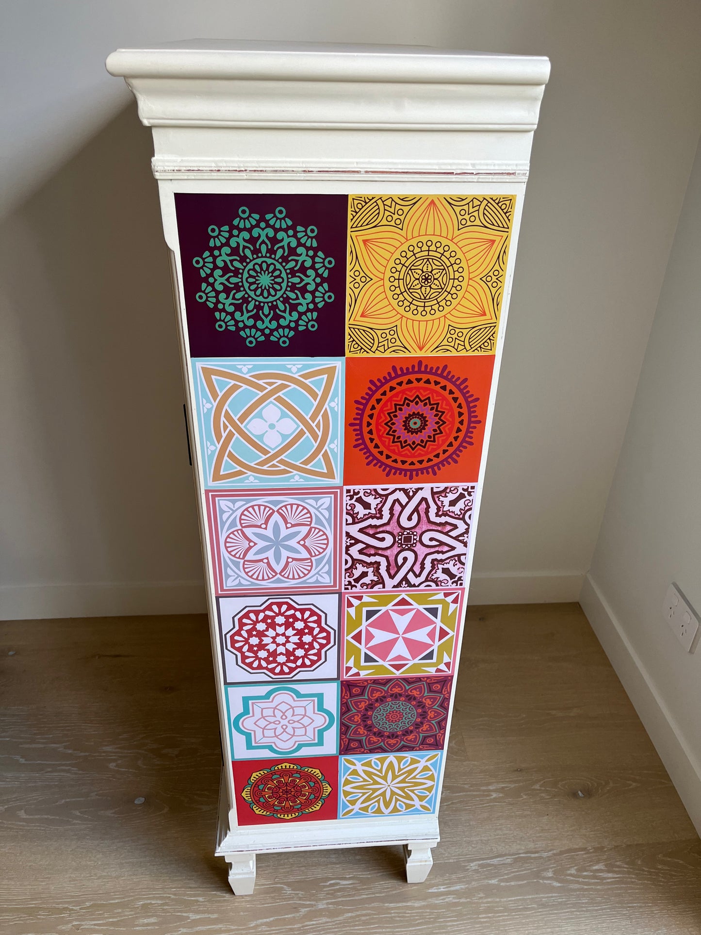 Colourful Wooden Cabinet