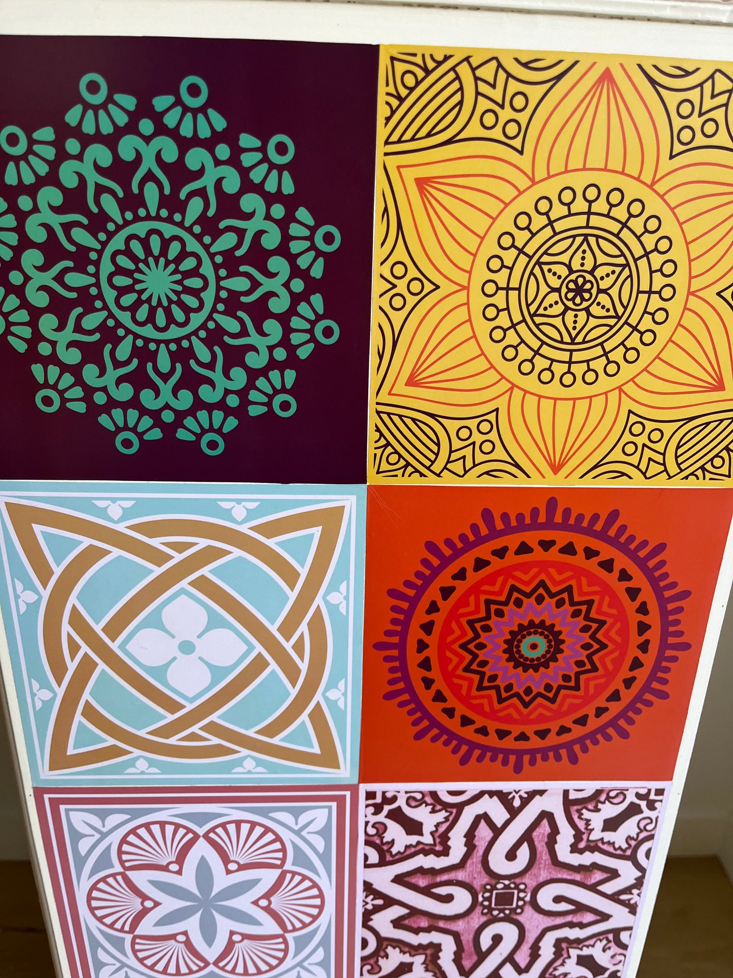 Colourful Wooden Cabinet