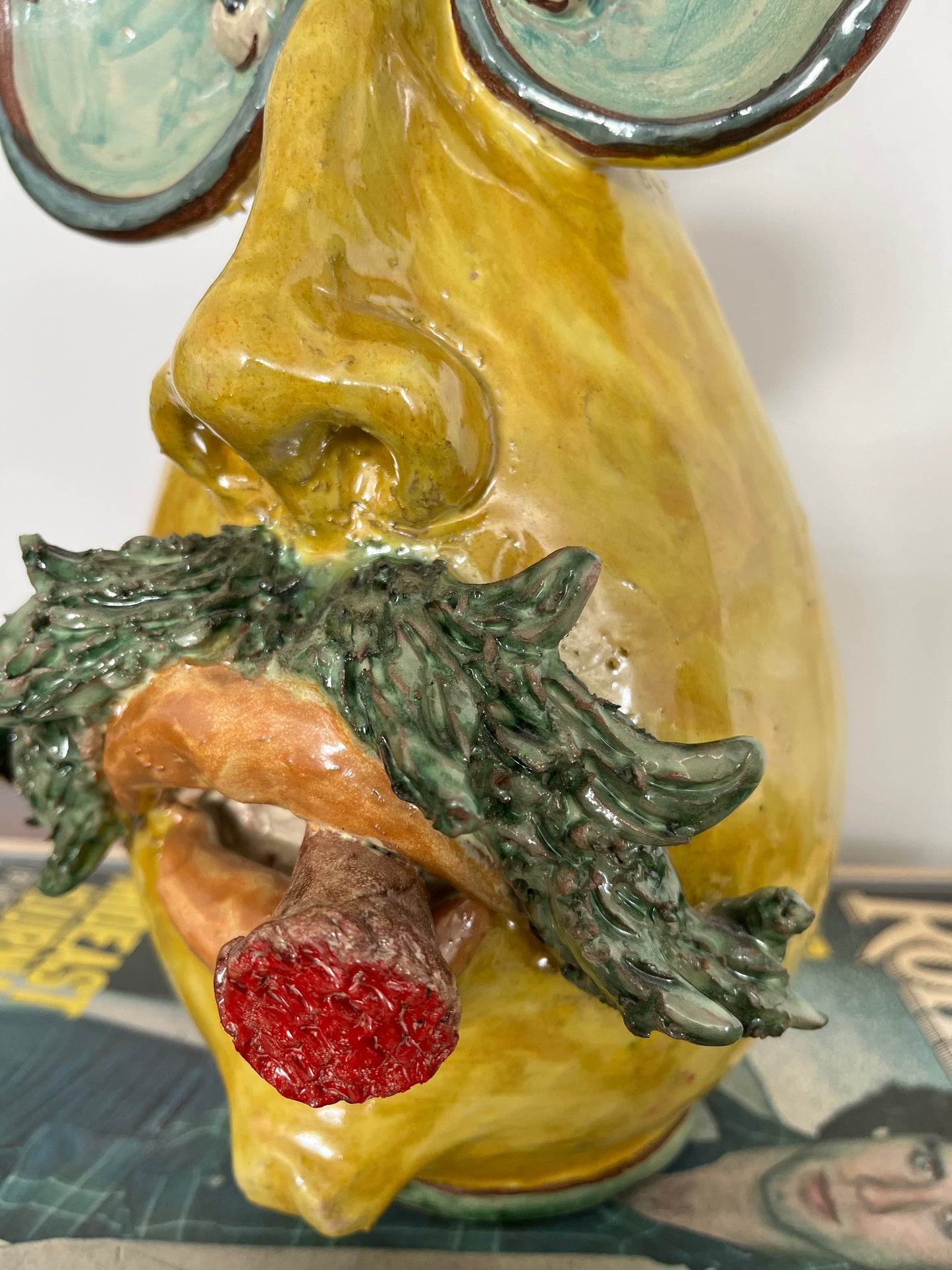 Stunning Sicilian Character Vase